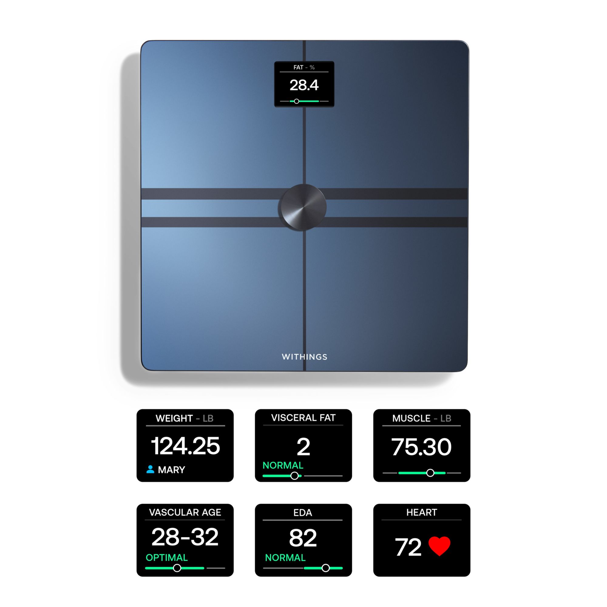 Withings Body Comp Complete Body Analysis Smart Wi-Fi Scale product image