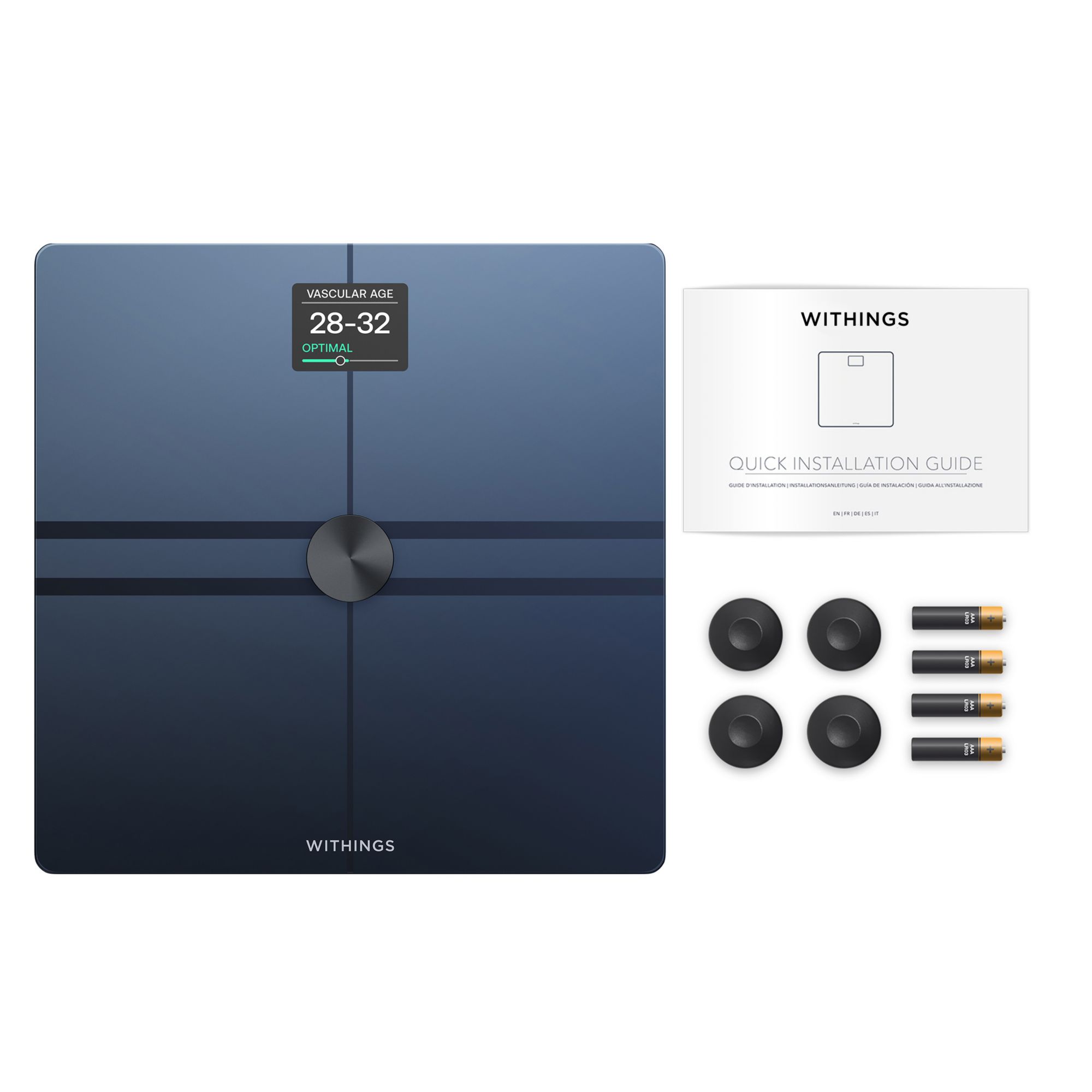 Withings Body Comp Complete Body Analysis Smart Wi-Fi Scale product image