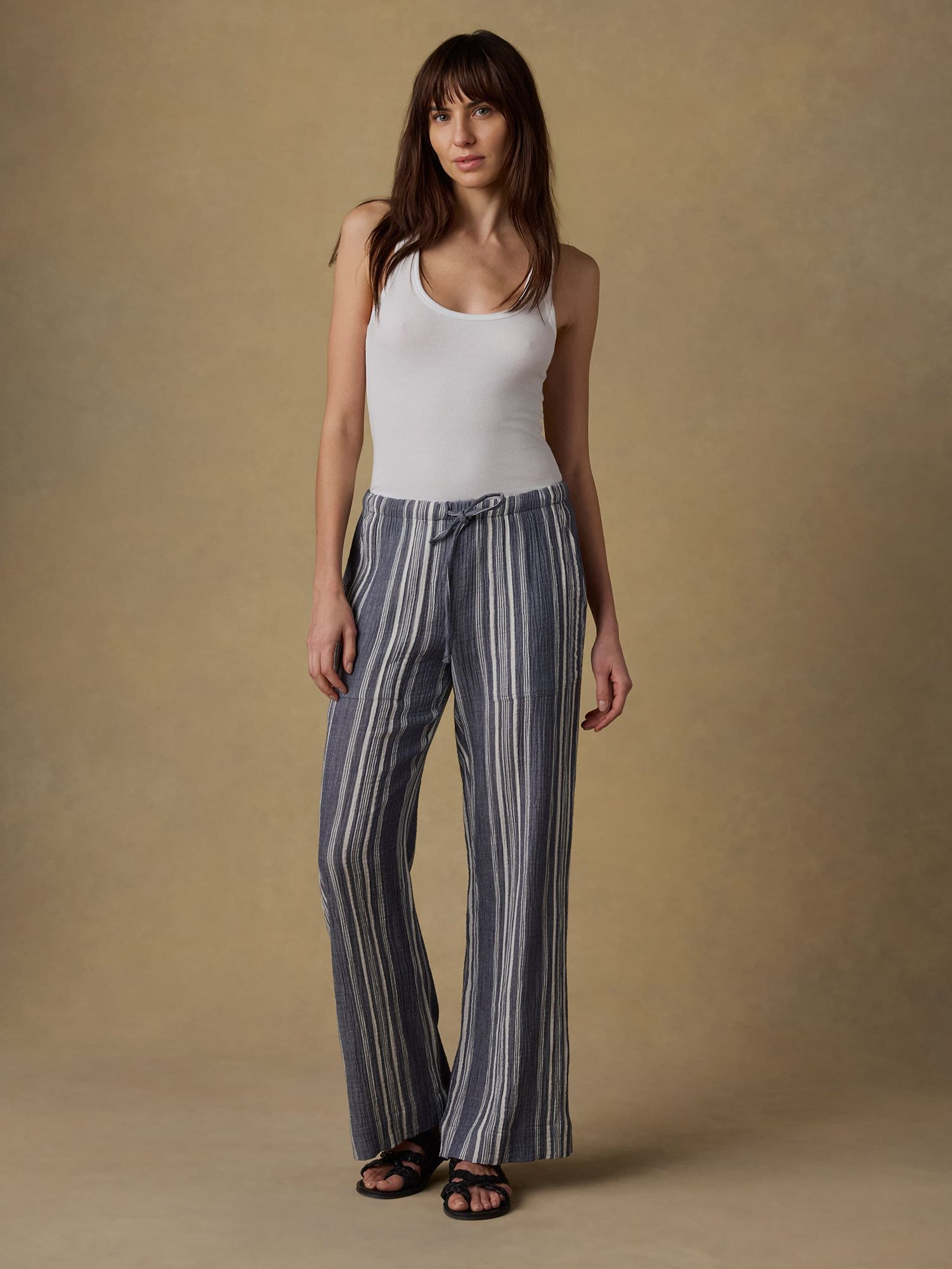 Faherty Women's Dune Cotton Gauze Pant product image