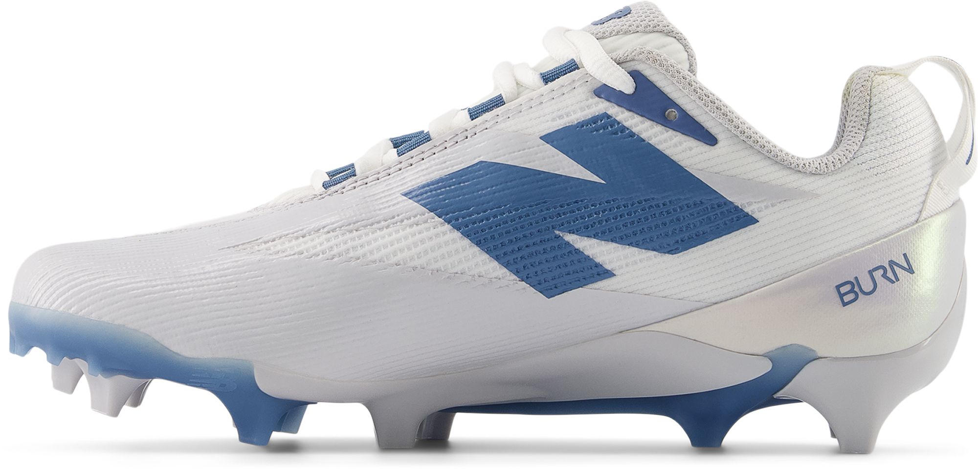 New Balance Women's Burn X5 Liquid Silver Lacrosse Cleats product image