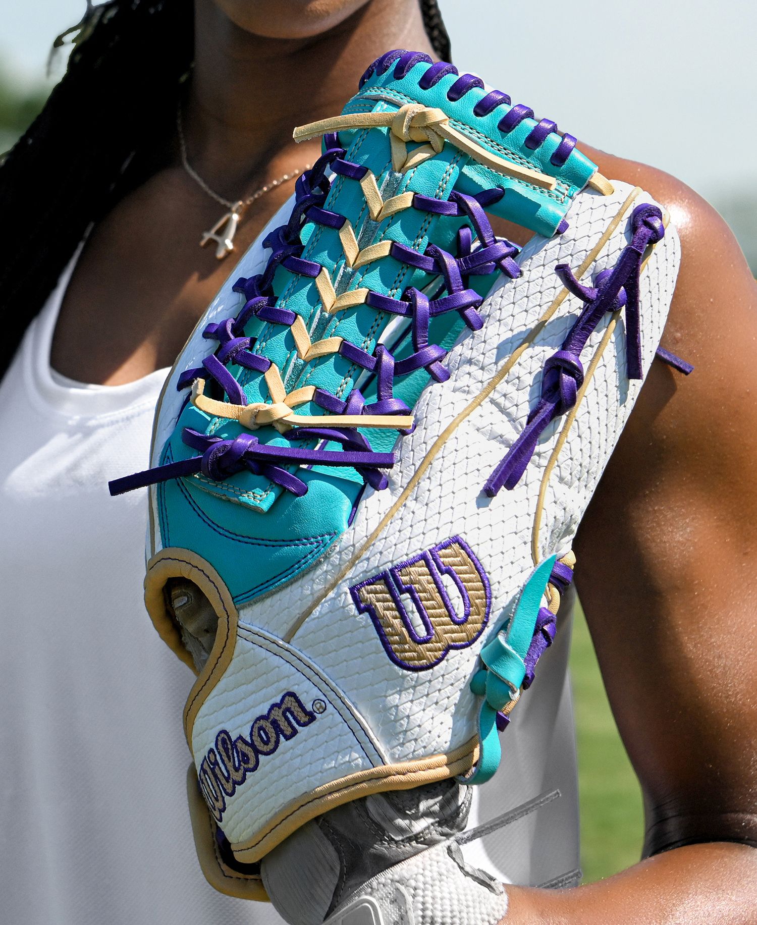 Wilson 12.5" T125SS A2000 SuperSkin Series Fastpitch Glove product image