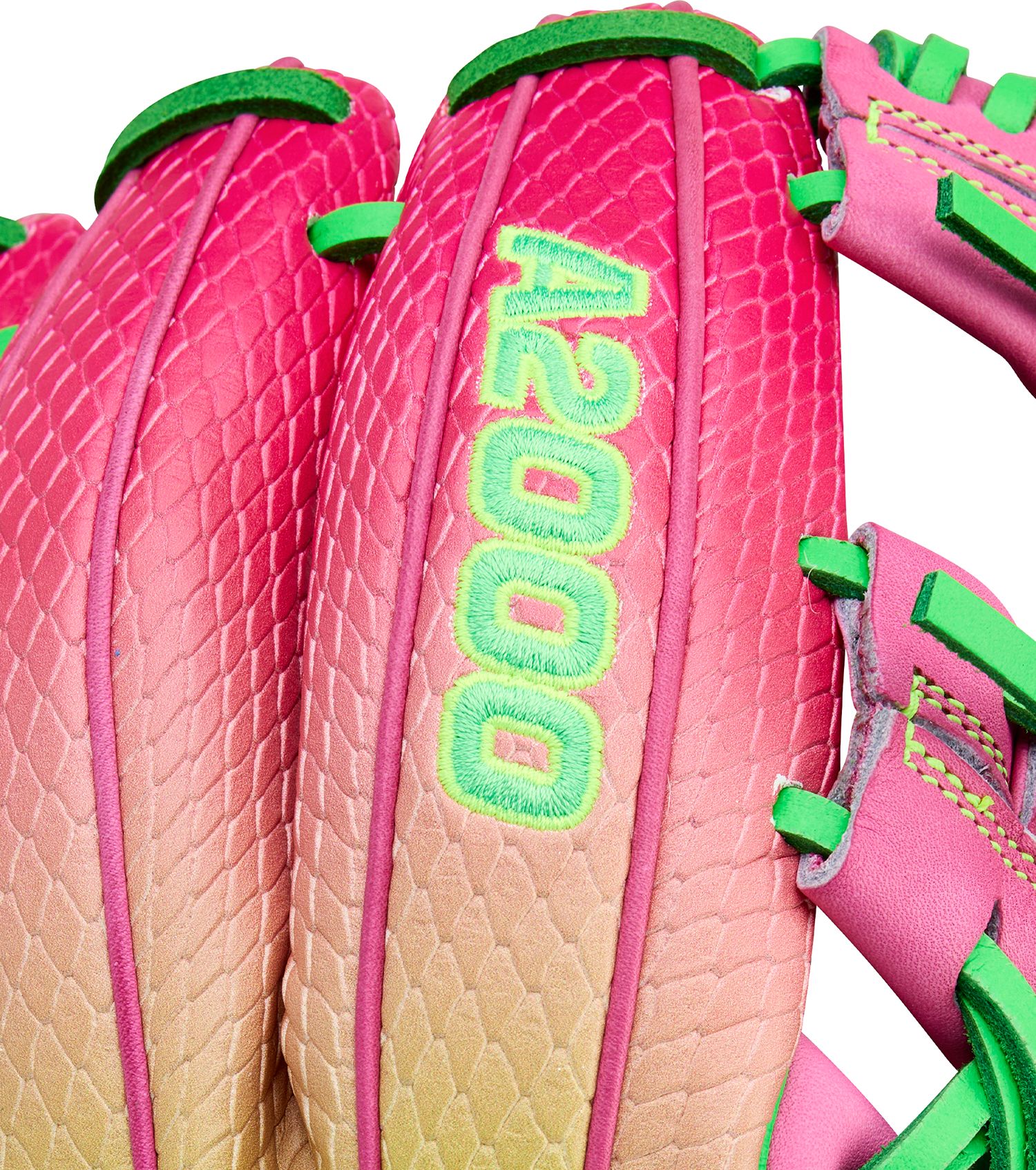 Wilson 11.5" 1786SS Cherry Limeade A2000 SuperSkin Series Glove product image