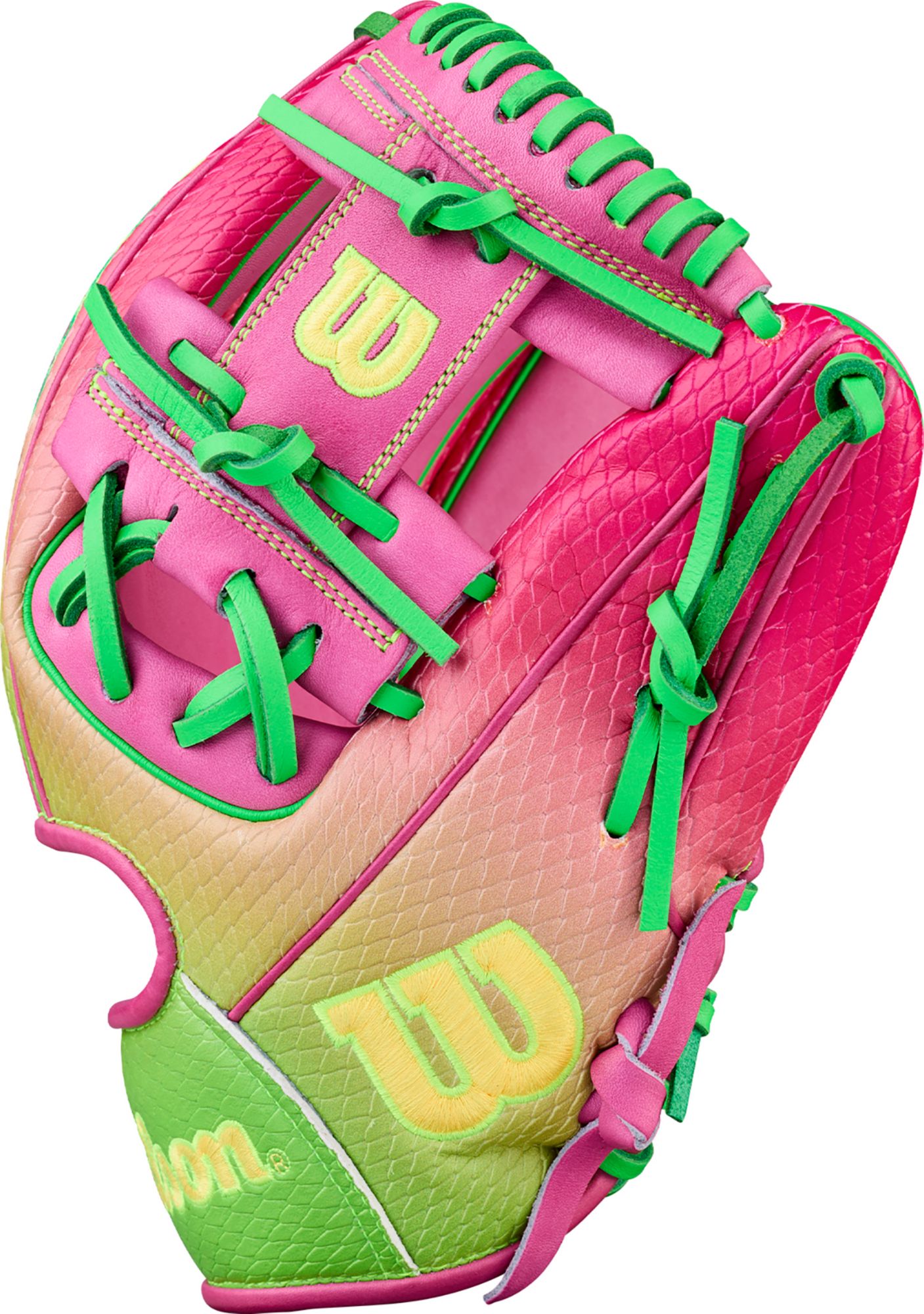 Wilson 11.5" 1786SS Cherry Limeade A2000 SuperSkin Series Glove product image