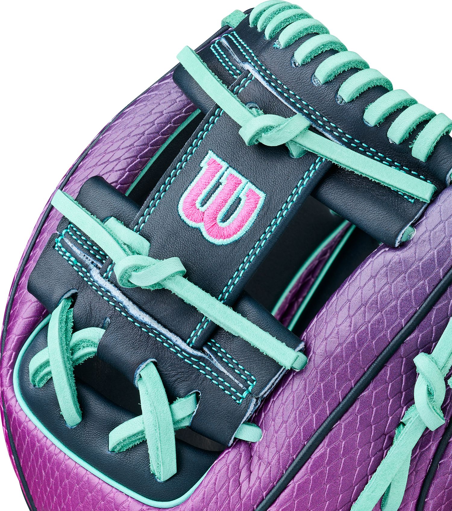 Wilson 11.5" 1786SS Grape Flamingo A2000 SuperSkin Series Glove product image