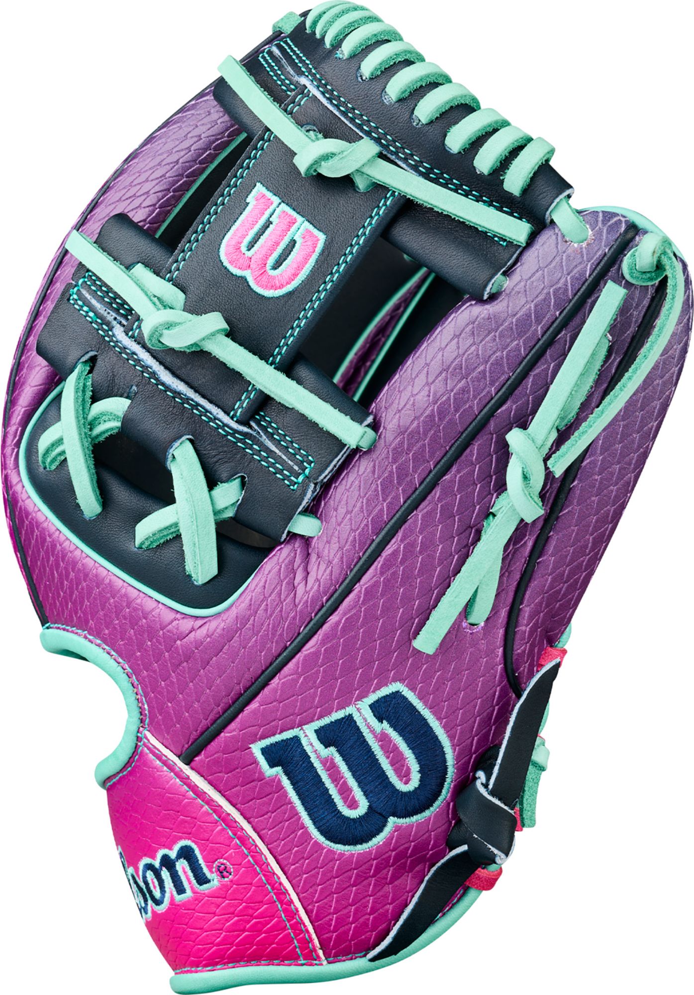 Wilson 11.5" 1786SS Grape Flamingo A2000 SuperSkin Series Glove product image