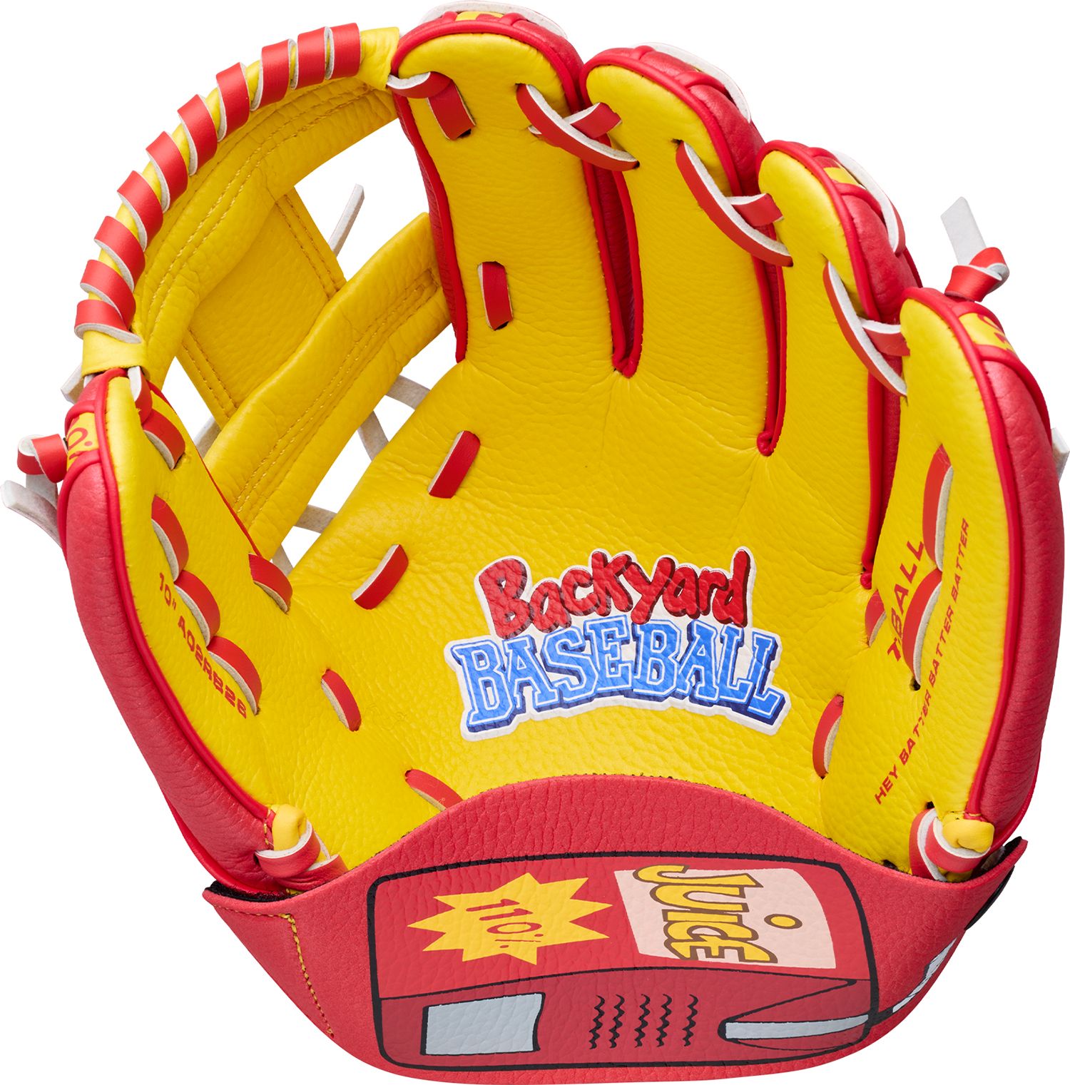 Wilson x Backyard Baseball 10" Juicebox Tee Ball A200 Series Glove product image