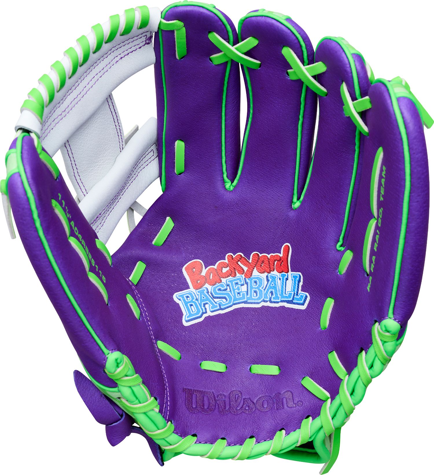 Wilson x Backyard Baseball 11.5" Melonheads Youth A450 Series Glove product image