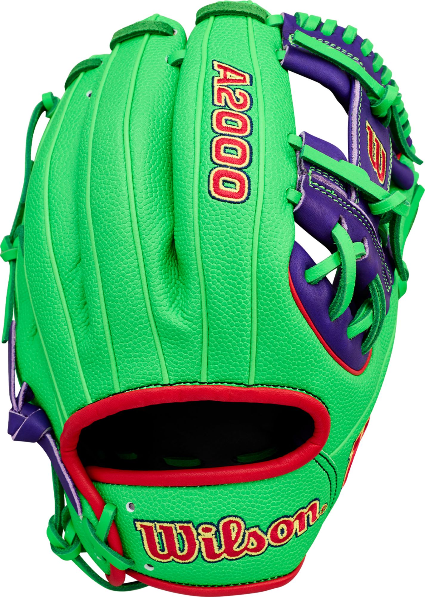 Wilson x Big League Chew 11.5" Swingin' Sour Apple 1786SS A2000 SuperSkin Series Glove product image