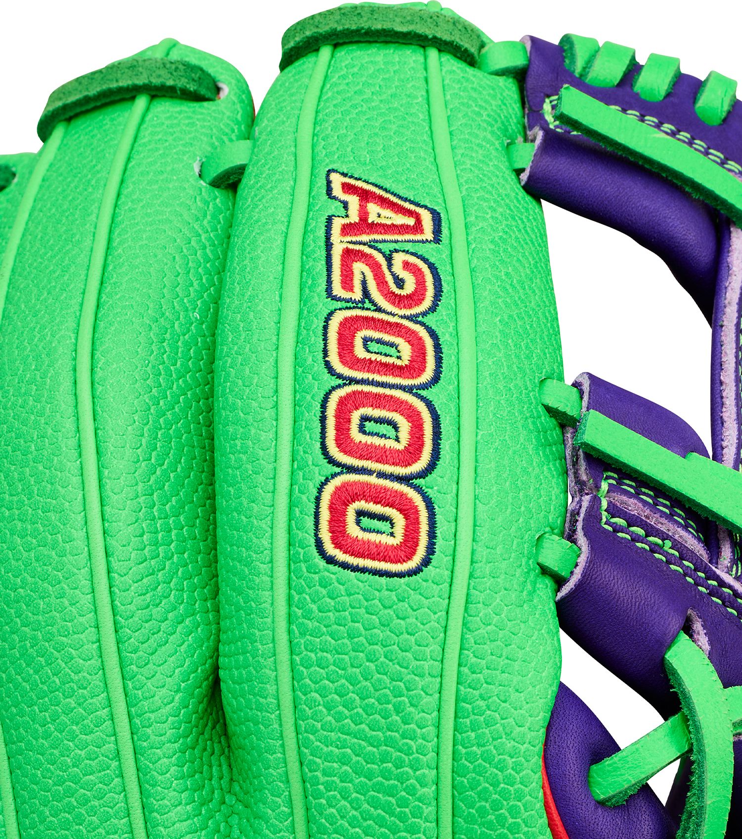 Wilson x Big League Chew 11.5" Swingin' Sour Apple 1786SS A2000 SuperSkin Series Glove product image