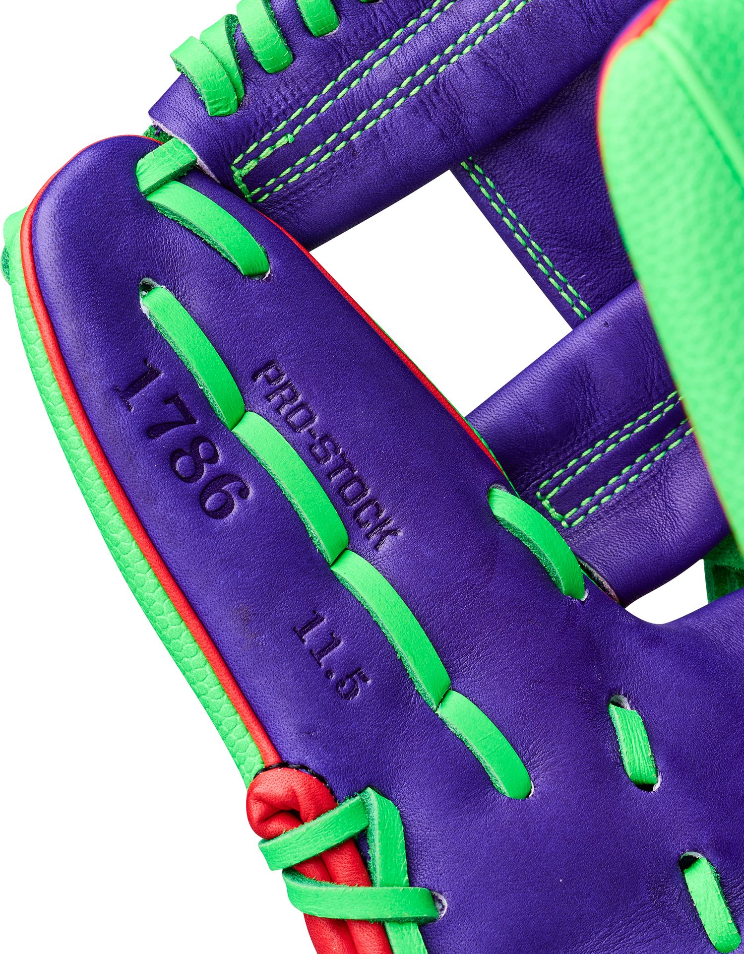 Wilson x Big League Chew 11.5" Swingin' Sour Apple 1786SS A2000 SuperSkin Series Glove product image