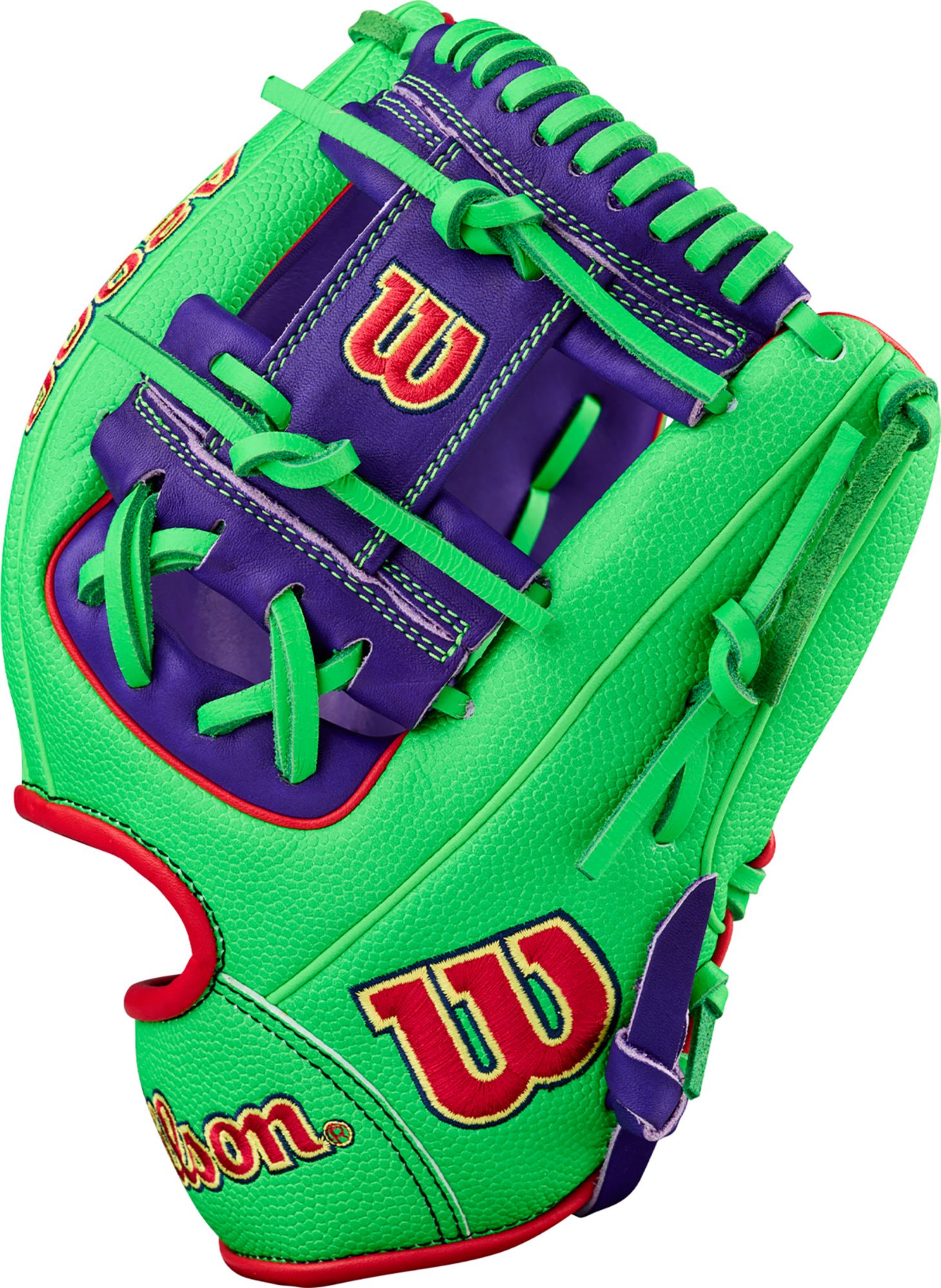 Wilson x Big League Chew 11.5" Swingin' Sour Apple 1786SS A2000 SuperSkin Series Glove product image