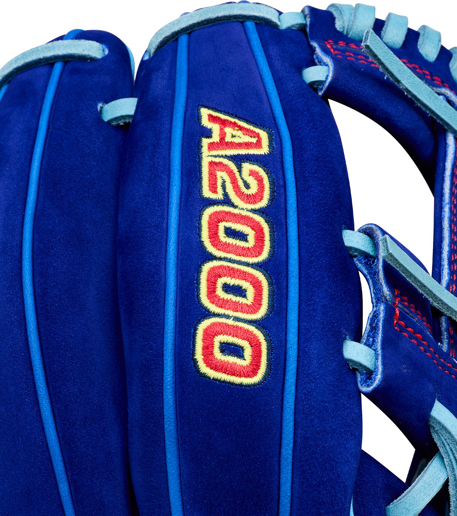 Wilson x Big League Chew 11.5" Big Rally Blue Raspberry 1786 A2000 SuperSkin Series Glove product image