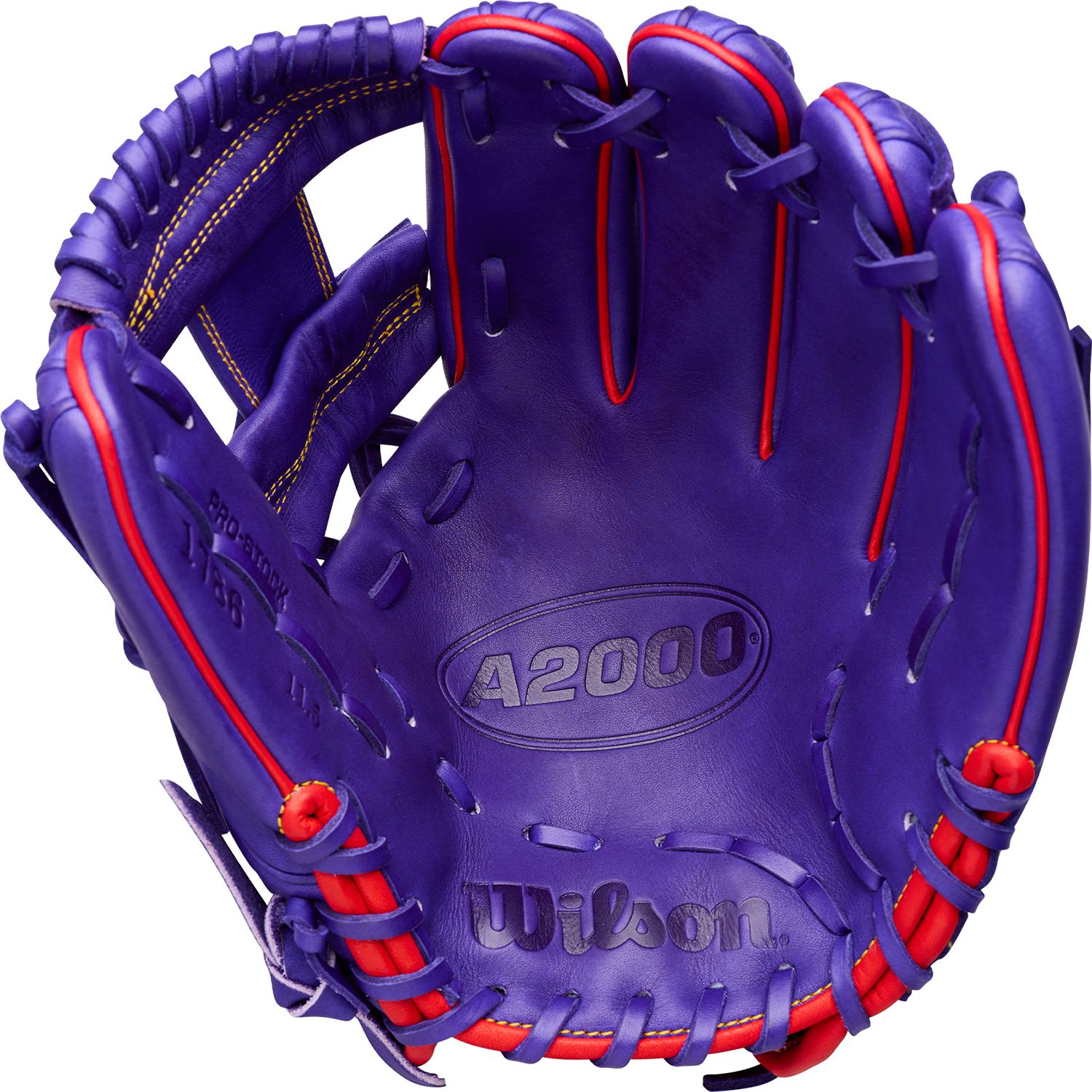 Wilson x Big League Chew 11.5" Ground Ball Grape 1786 A2000 SuperSkin Series Glove product image