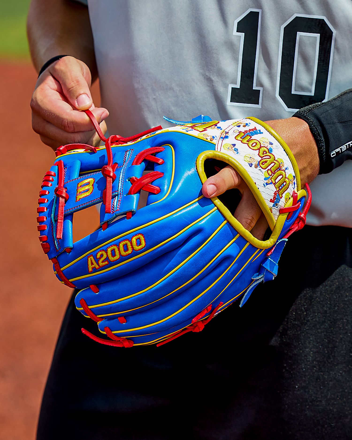 Wilson x Backyard Baseball 11.5" Pablo Sanchez 1786SS A2000 SuperSkin Series Glove product image