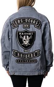 The Wild Collective Women's Las Vegas Raiders Denim Jacket product image