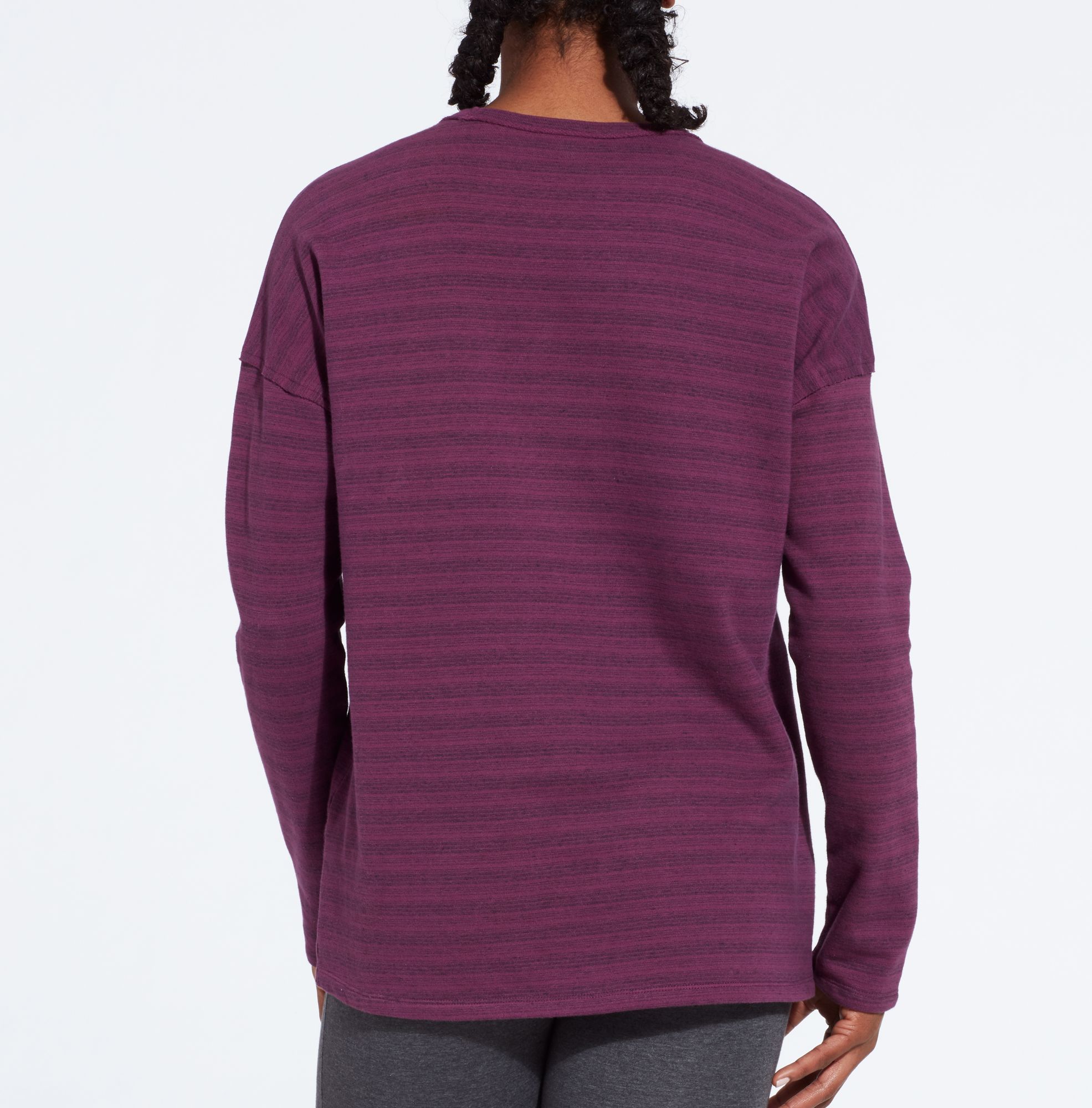 the north face terry funnel neck sweatshirt