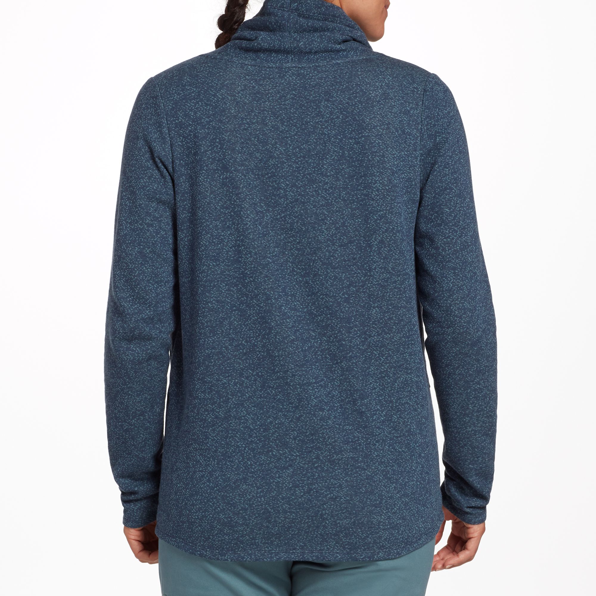 the north face terry funnel neck sweatshirt