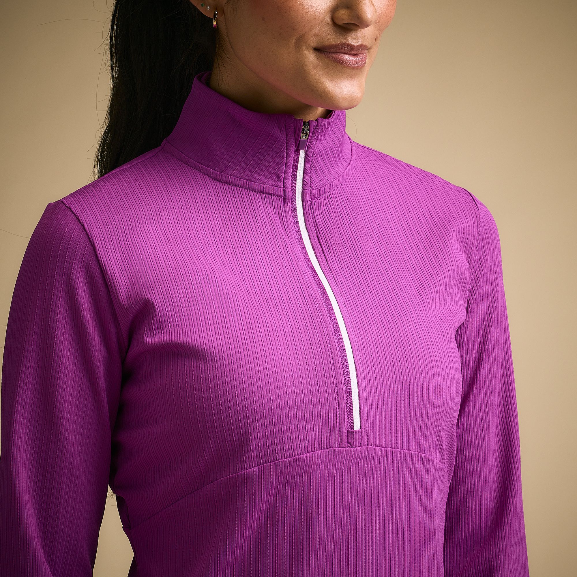 CALIA Women's Golf UV Textured 1/4 Zip product image