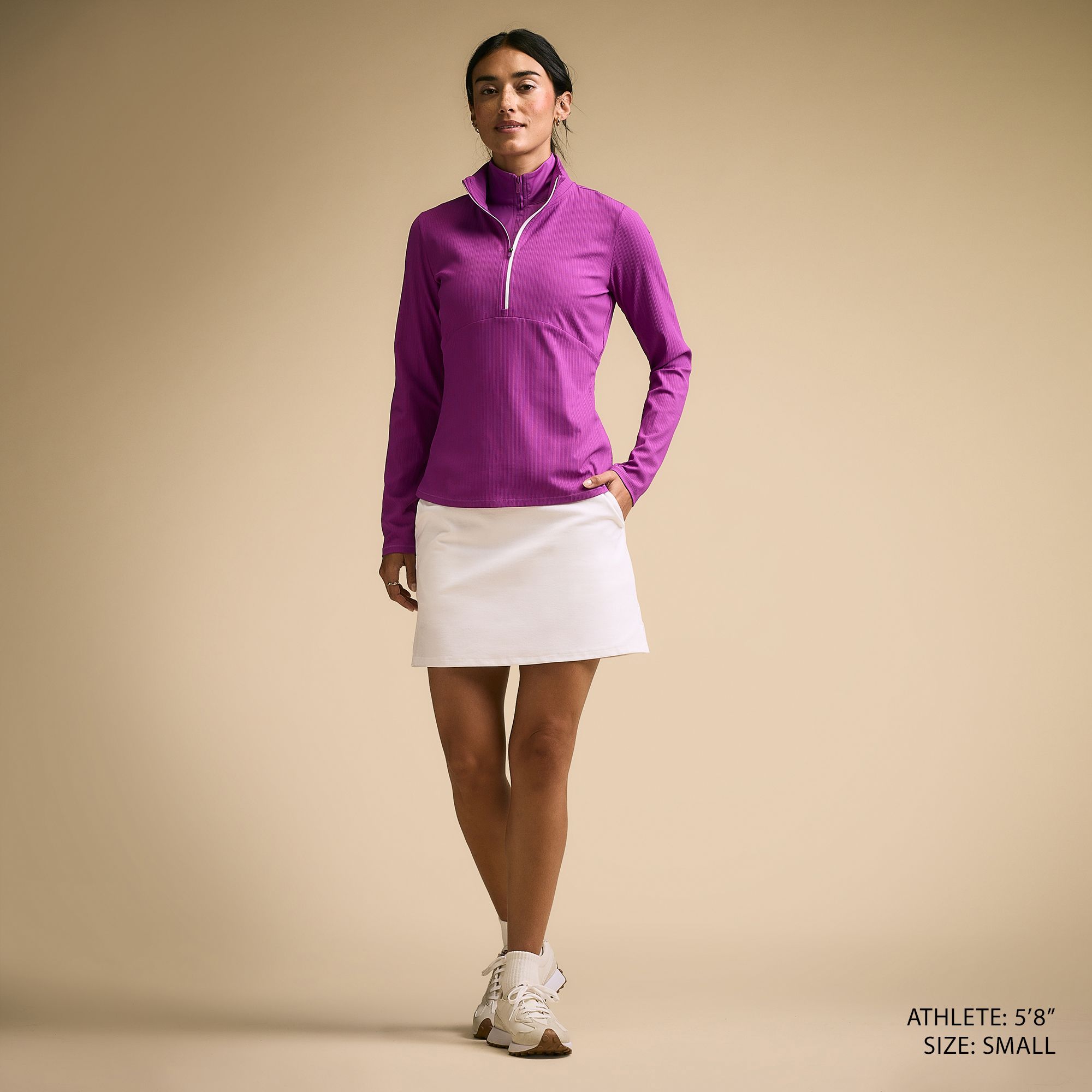 CALIA Women's Golf UV Textured 1/4 Zip product image