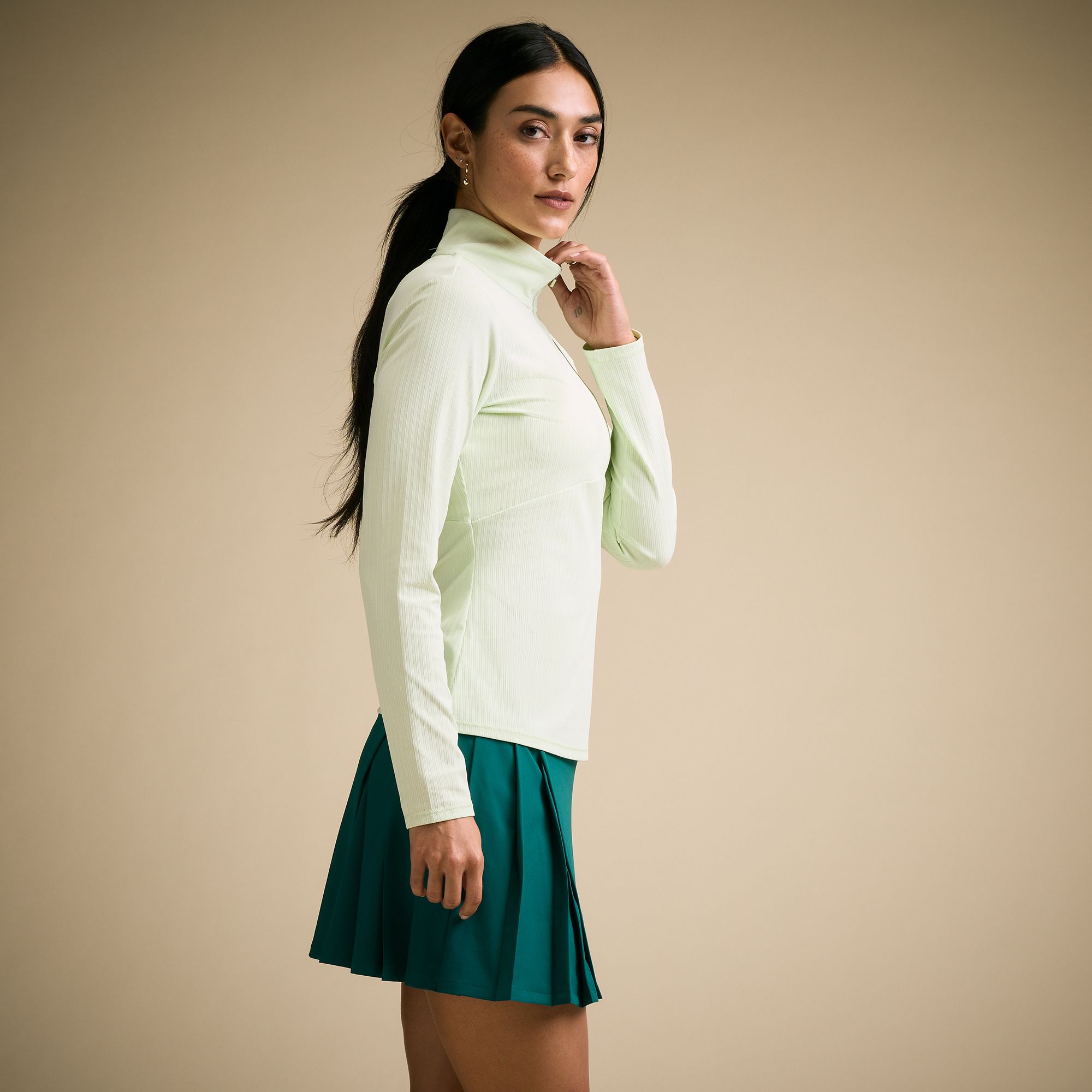 CALIA Women's Golf UV Textured 1/4 Zip product image