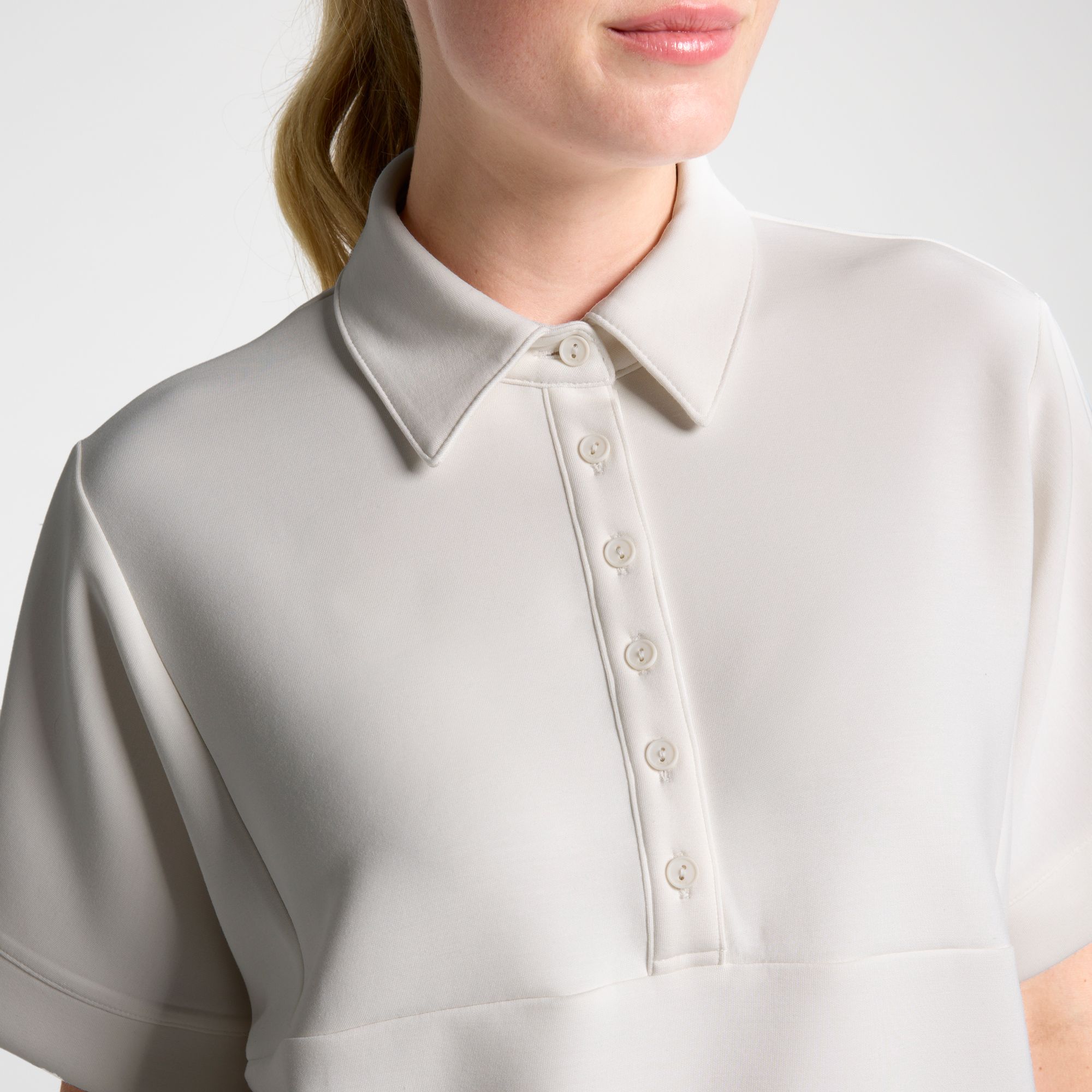 CALIA Women's Golf Sandwash Scuba Short Sleeve Polo product image