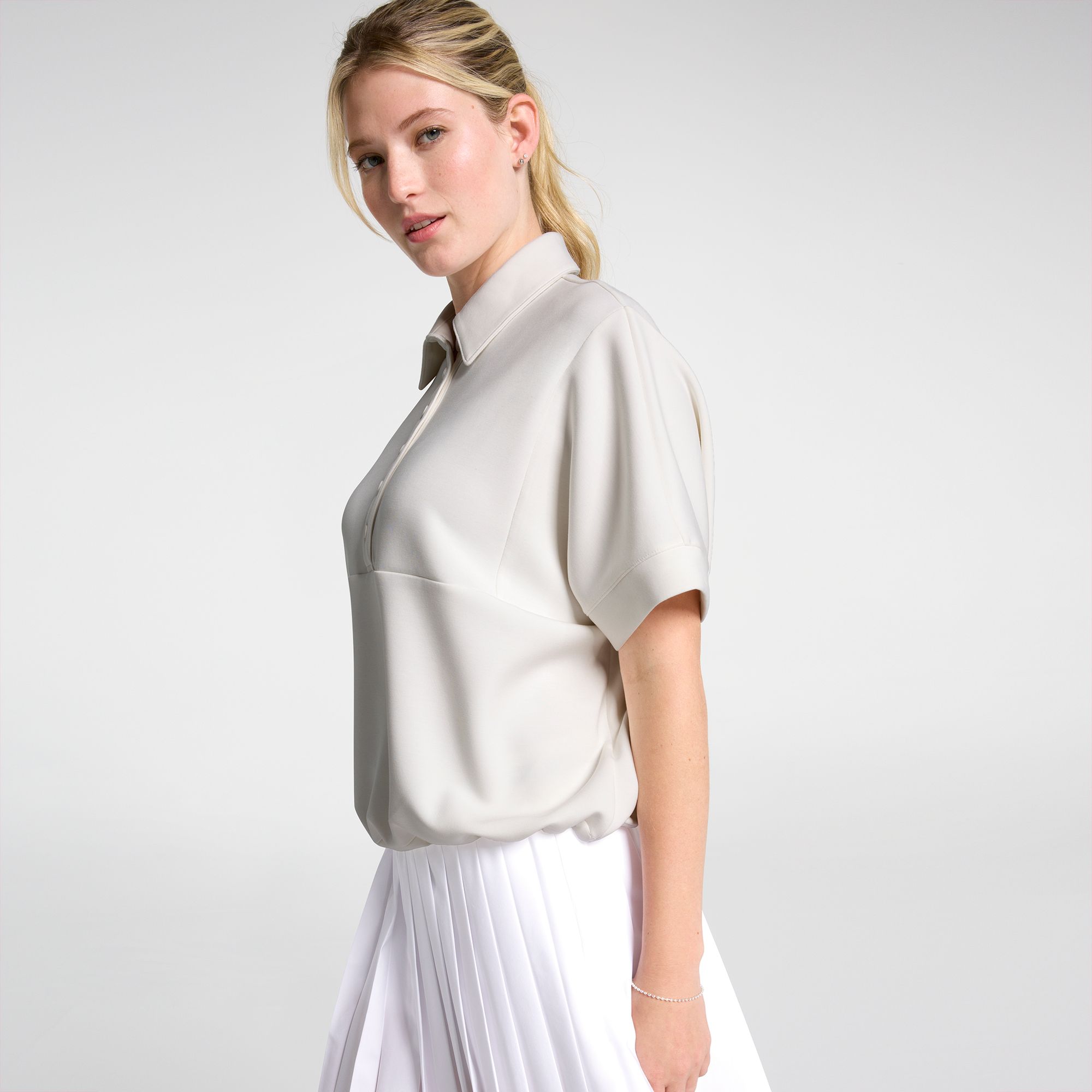 CALIA Women's Golf Sandwash Scuba Short Sleeve Polo product image