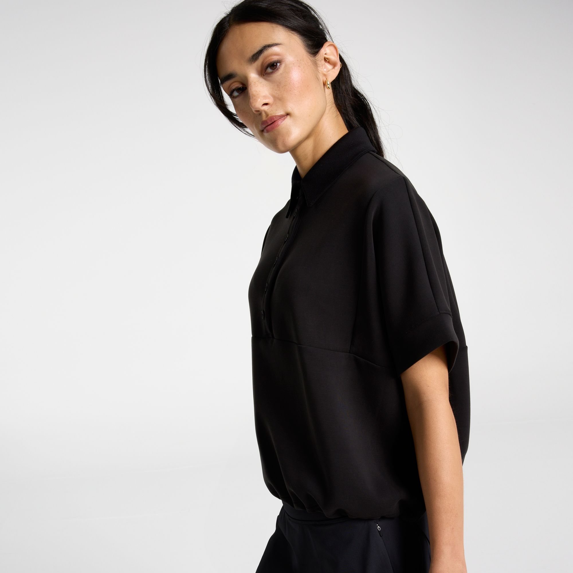 CALIA Women's Golf Sandwash Scuba Short Sleeve Polo product image