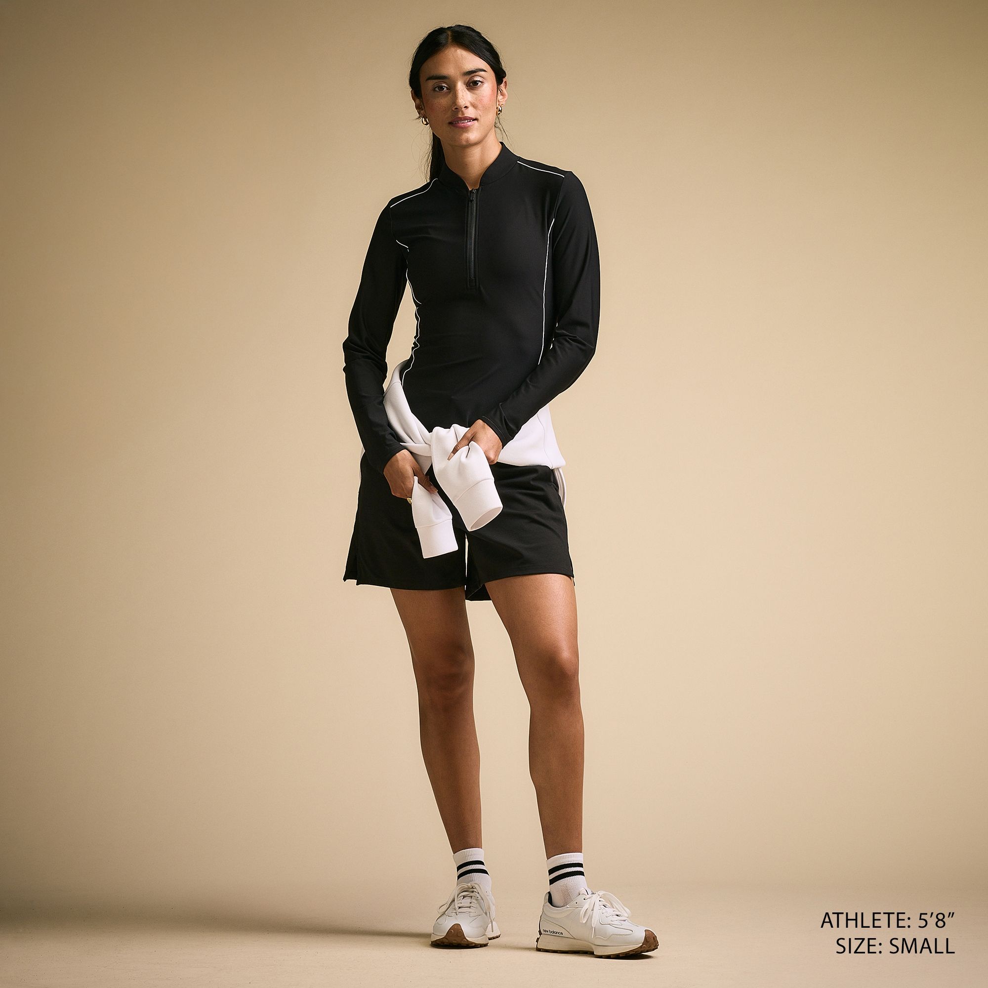 CALIA Women's Golf Piped UV 1/4 Zip product image