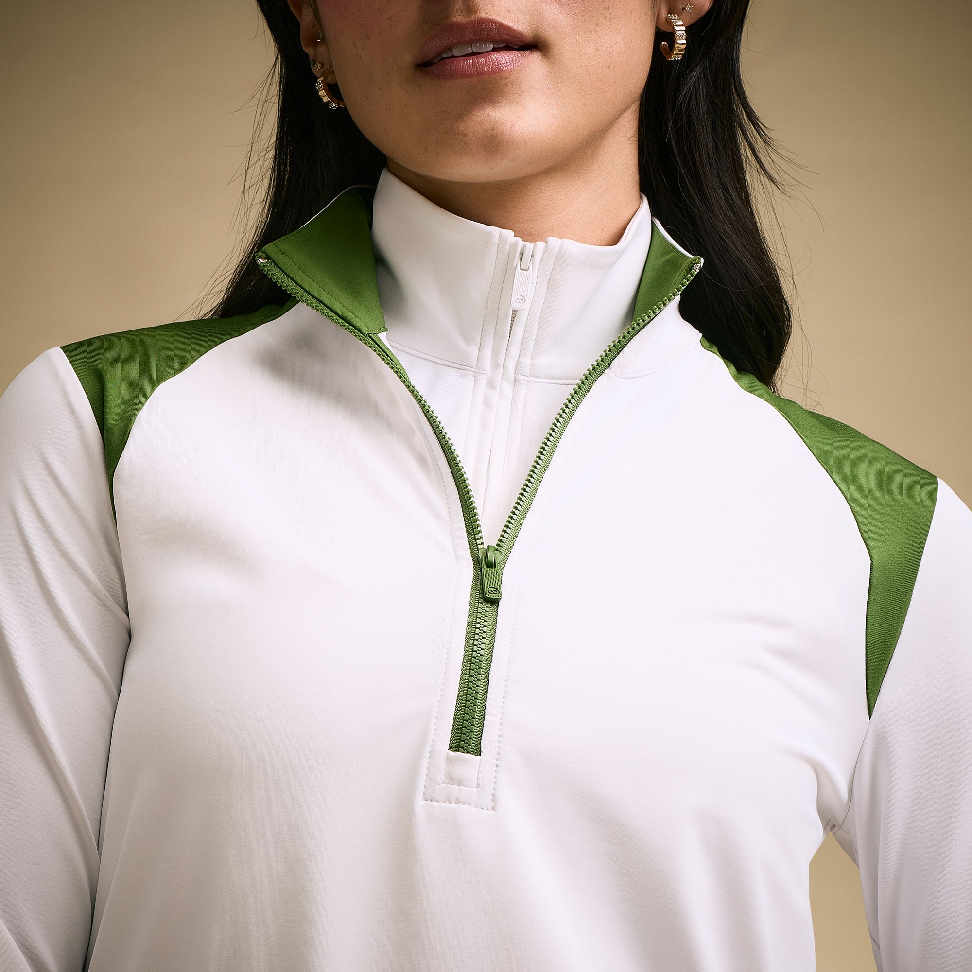 CALIA Women's Golf Colorblock UV 1/4 Zip product image
