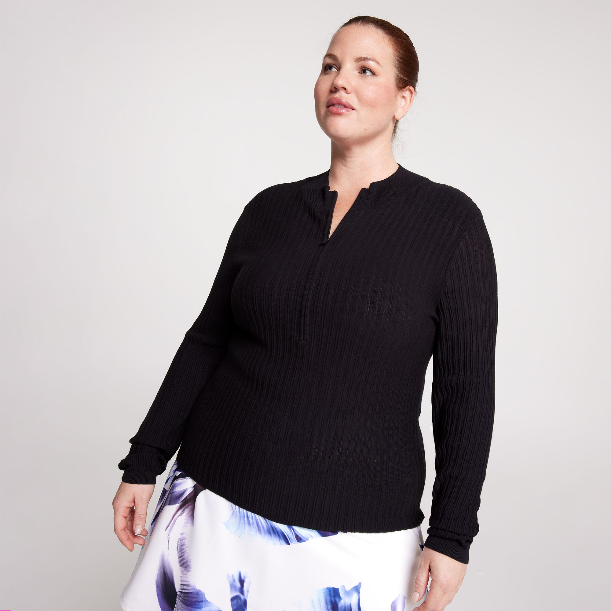 CALIA Women's Quarter Zip Golf Sweater product image