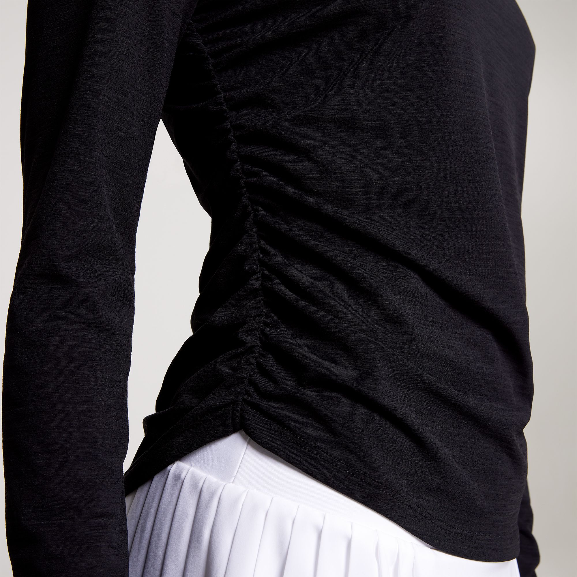 CALIA Women's Tissue Texture Long Sleeve Golf Crew product image