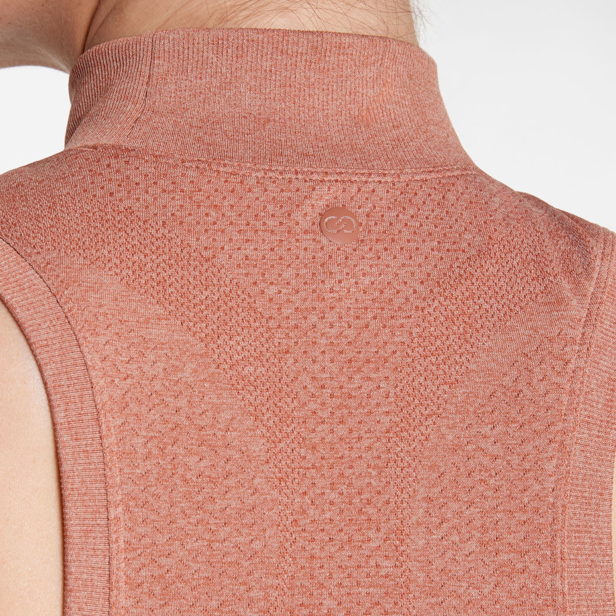 CALIA Women's Seamless Sleeveless Mock Golf Top product image