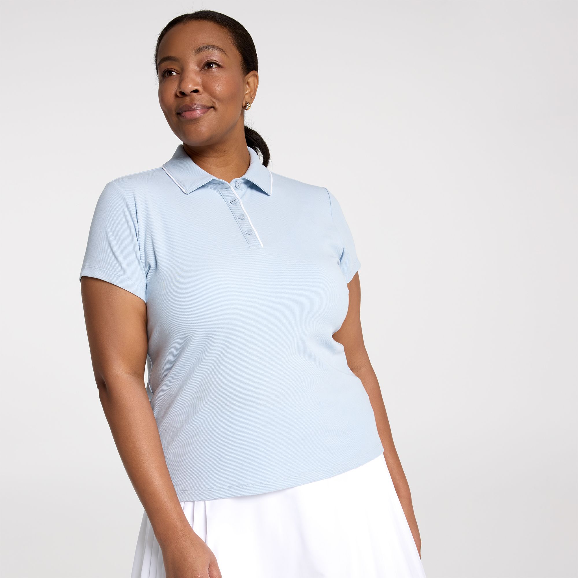 CALIA Women's Golf Rib Short Sleeve Polo product image