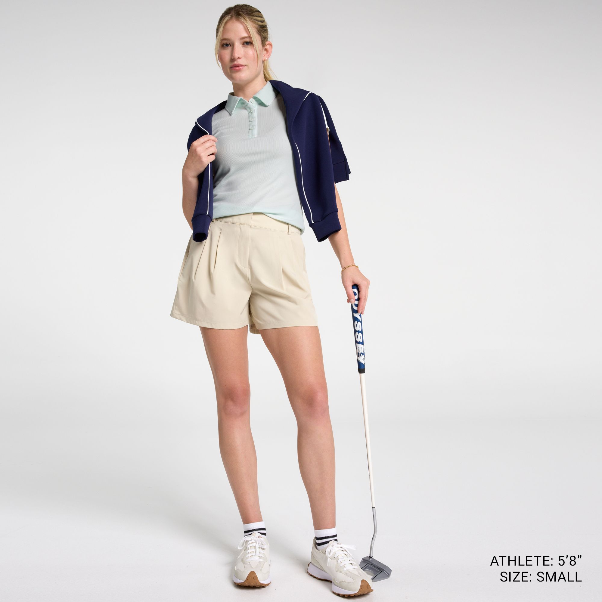 CALIA Women's Golf Rib Short Sleeve Polo product image