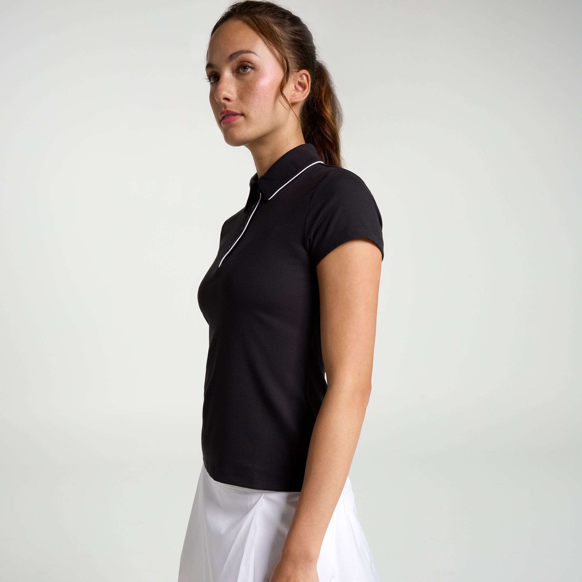 CALIA Women's Golf Rib Short Sleeve Polo product image