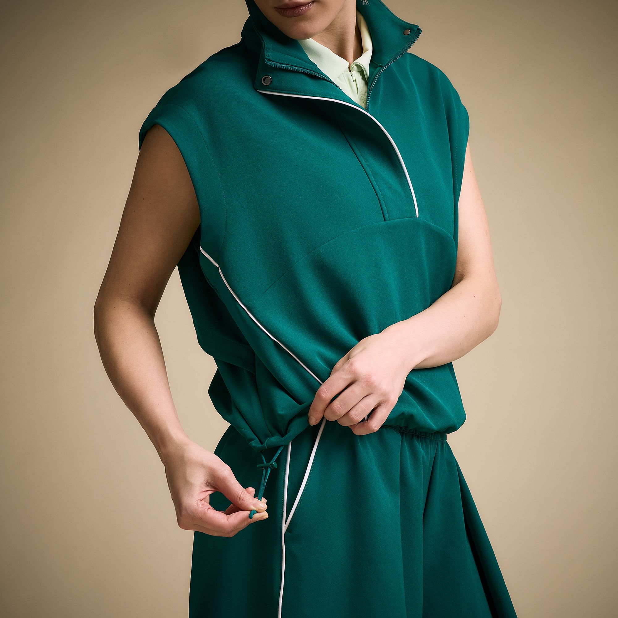 CALIA Women's Golf Sleeveless 1/4 Zip product image