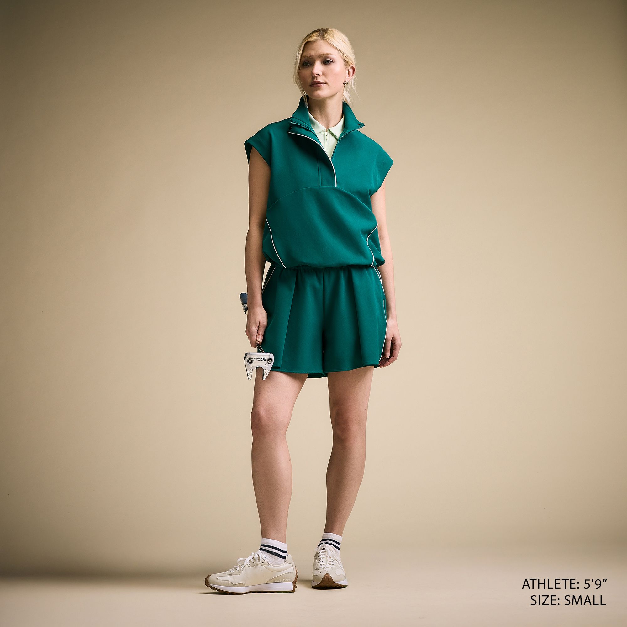 CALIA Women's Golf Sleeveless 1/4 Zip product image