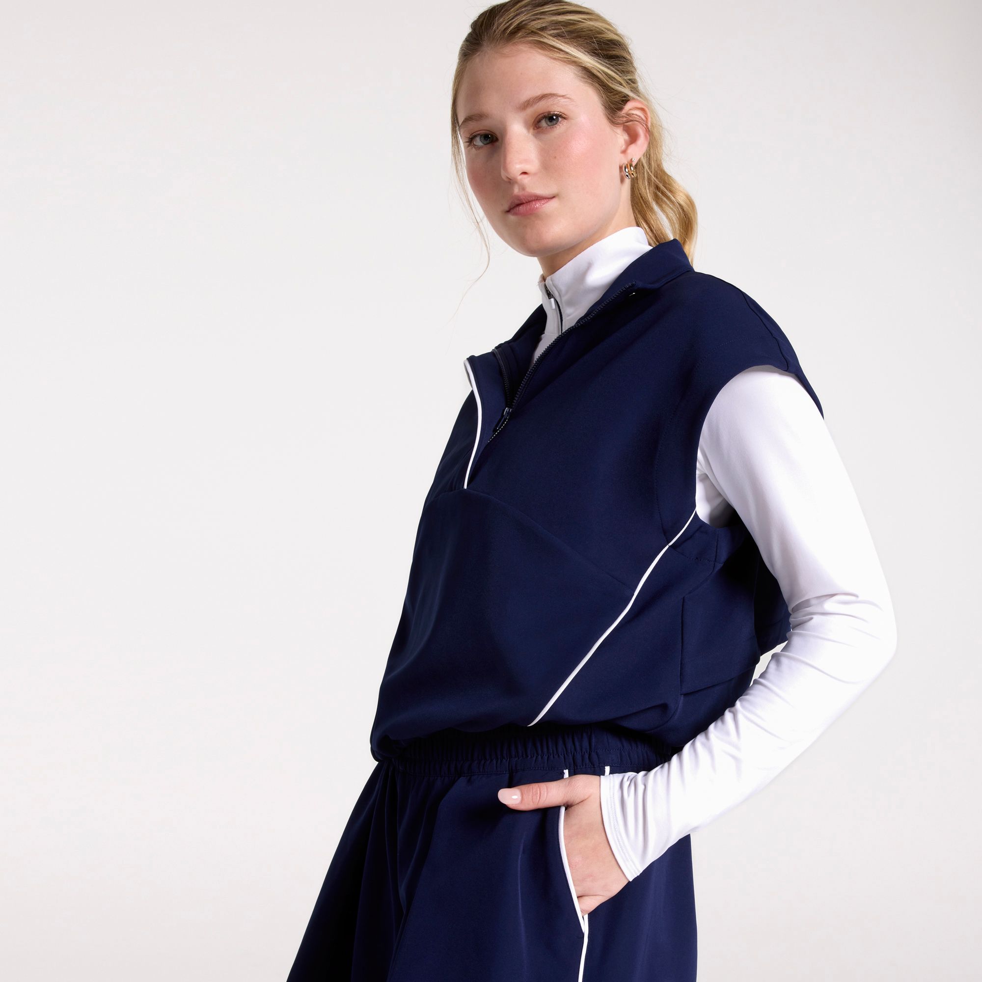 CALIA Women's Golf Sleeveless 1/4 Zip product image