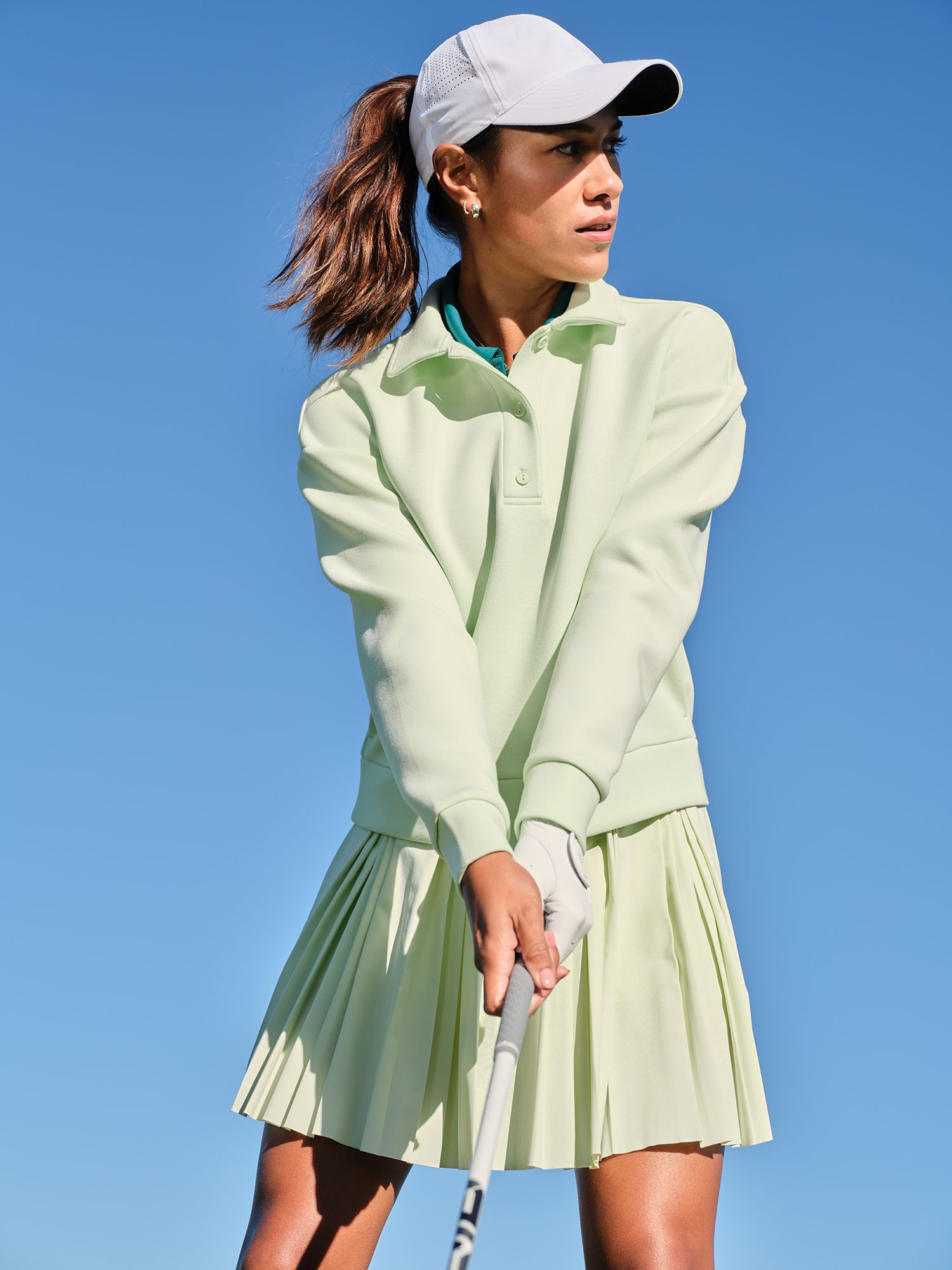 CALIA Women's TrueLight 16” Pleated Golf Skort product image