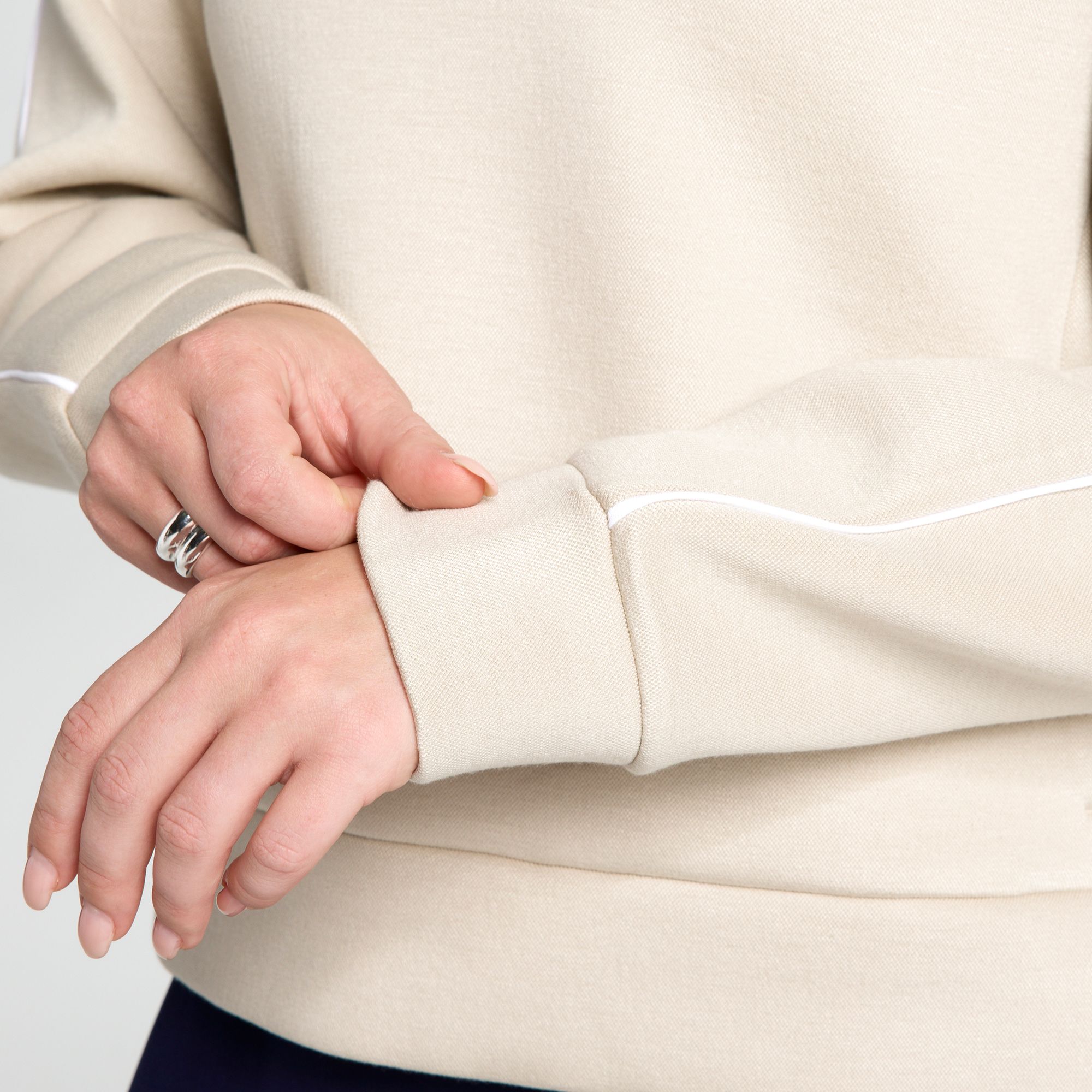 CALIA Women's Golf Pique Soft Scuba 1/4 Zip Pullover product image