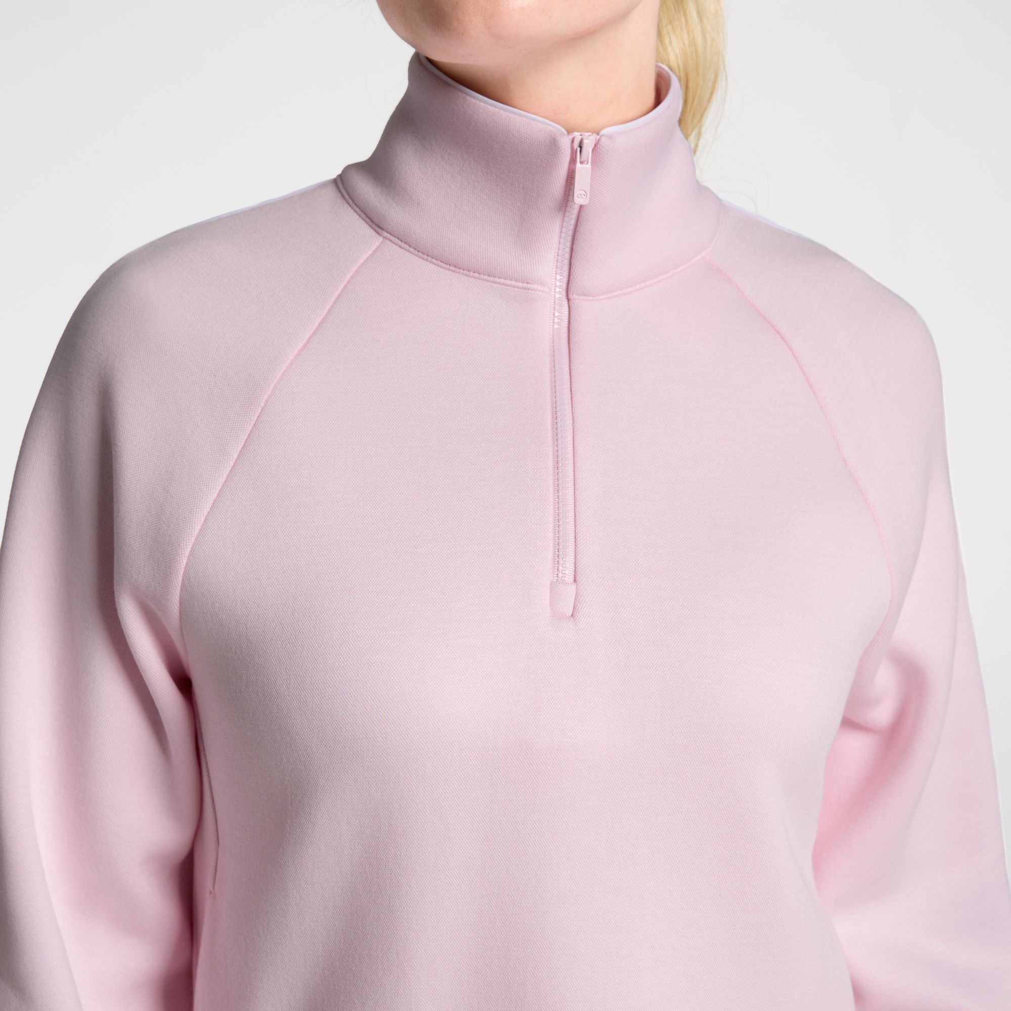 CALIA Women's Pique Soft Scuba 1/4 Zip Pullover product image