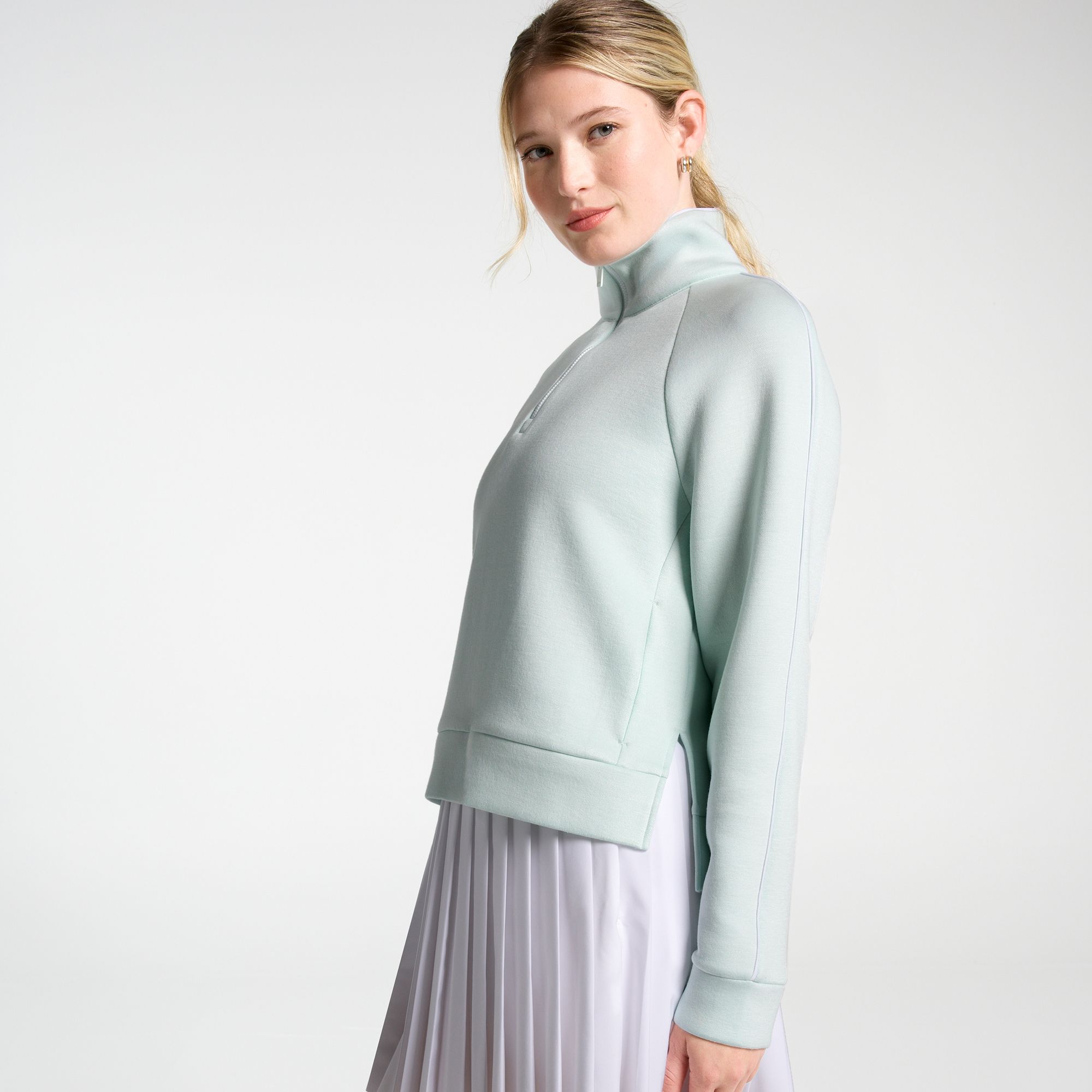 CALIA Women's Pique Soft Scuba 1/4 Zip Pullover product image