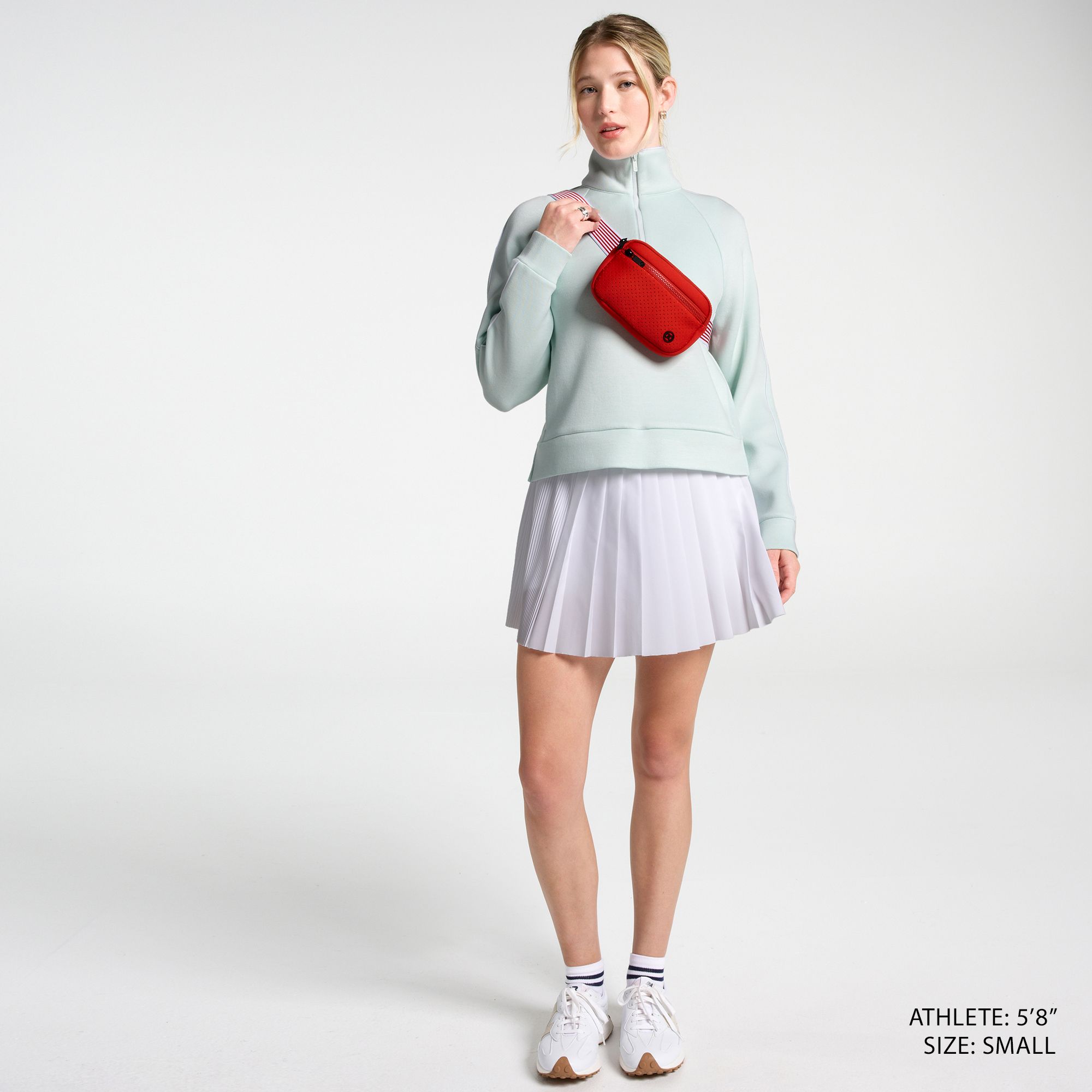 CALIA Women's Pique Soft Scuba 1/4 Zip Pullover product image