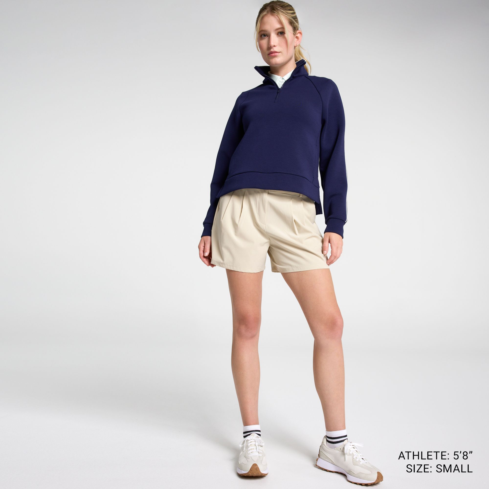 CALIA Women's Golf Soft Scuba 1/4 Zip Sweatshirt product image