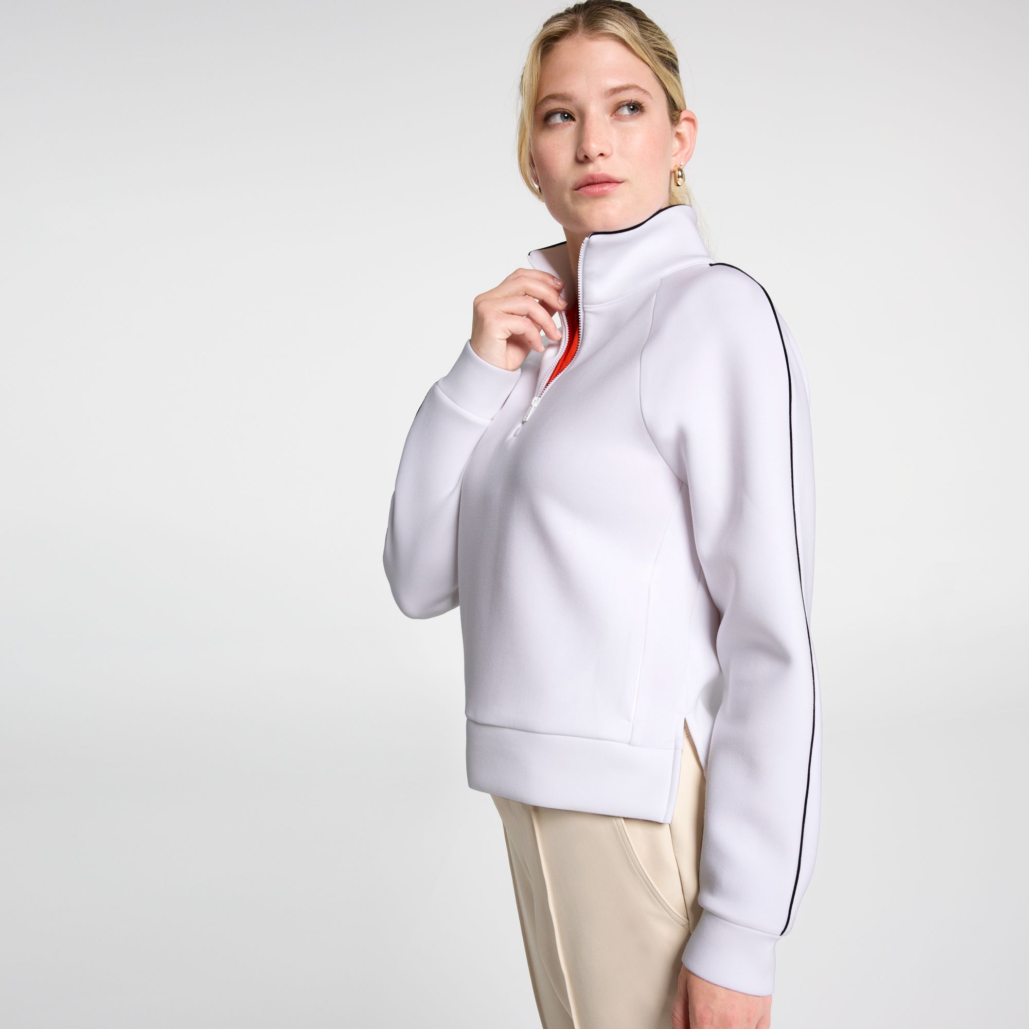 CALIA Women's Golf Soft Scuba 1/4 Zip Sweatshirt product image