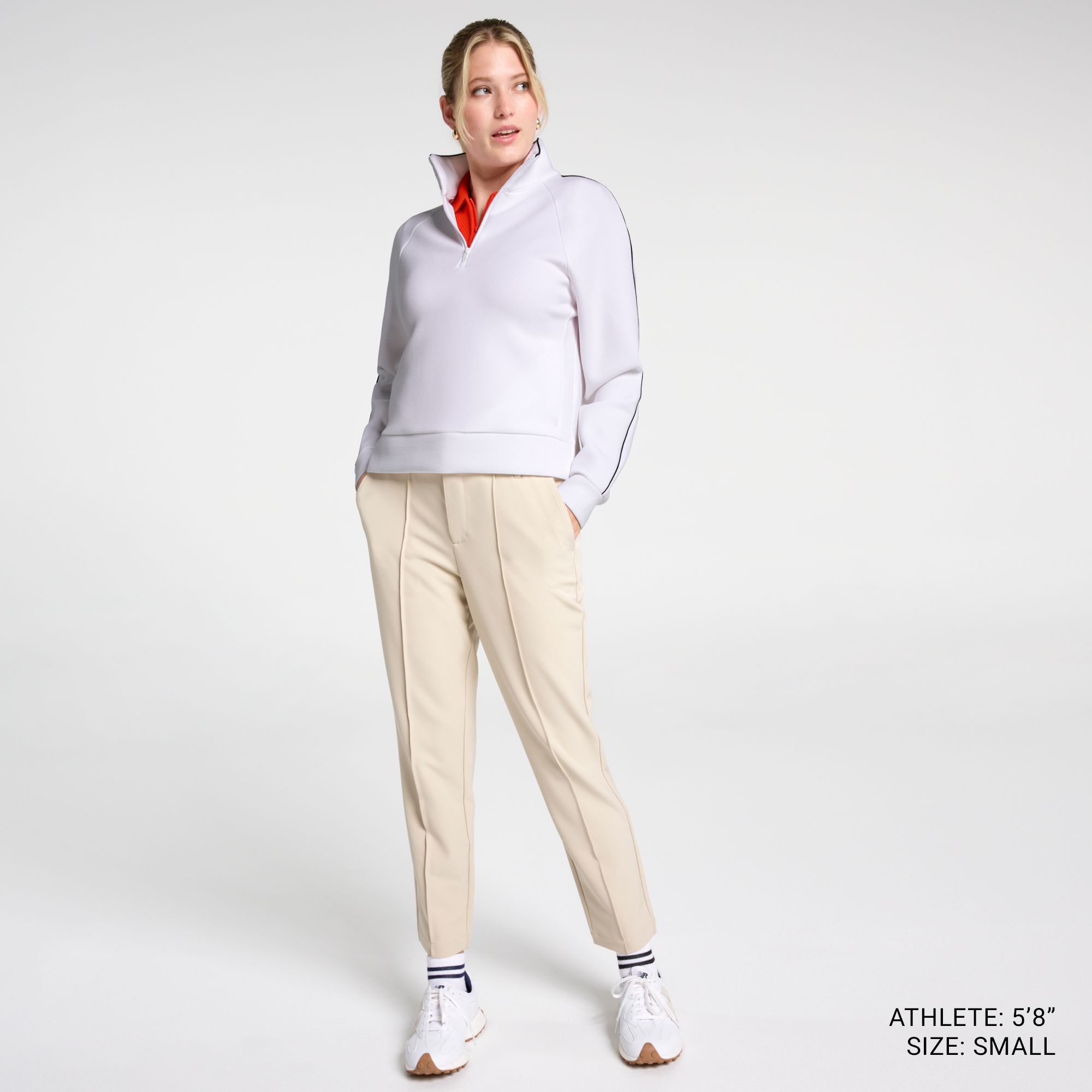 CALIA Women's Golf Soft Scuba 1/4 Zip Sweatshirt product image