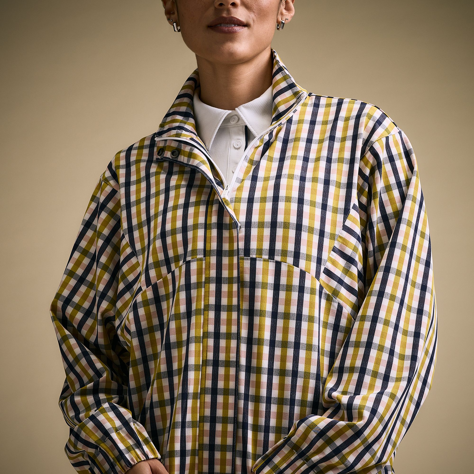 CALIA Women's Golf Woven Full-Zip Jacket product image