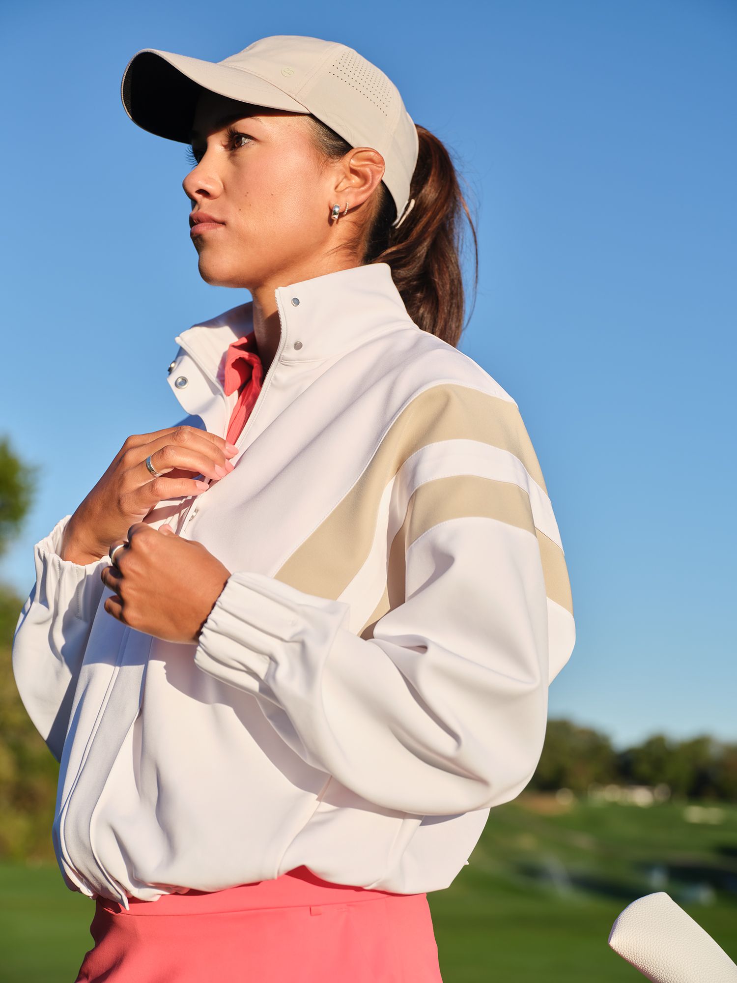 CALIA Women's Golf Woven Full-Zip Jacket product image