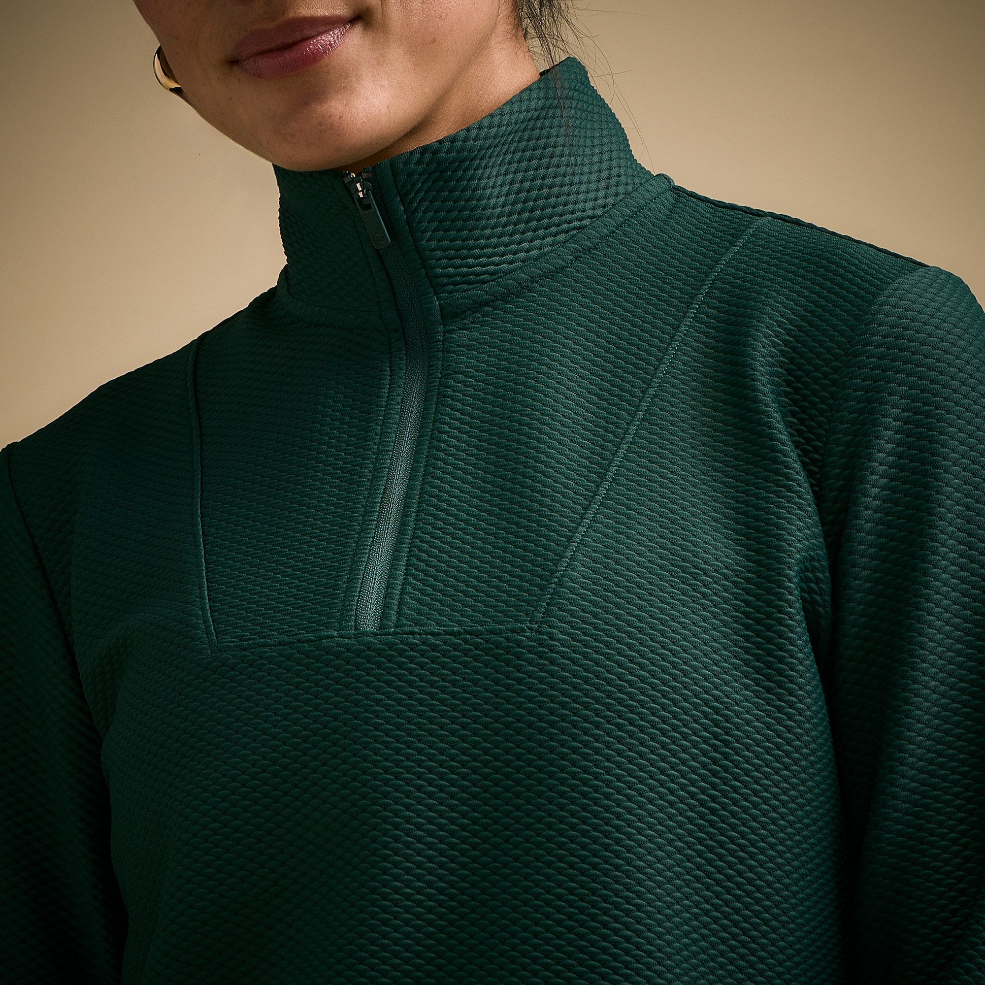 CALIA Women's Golf Textured 1/4 Zip product image