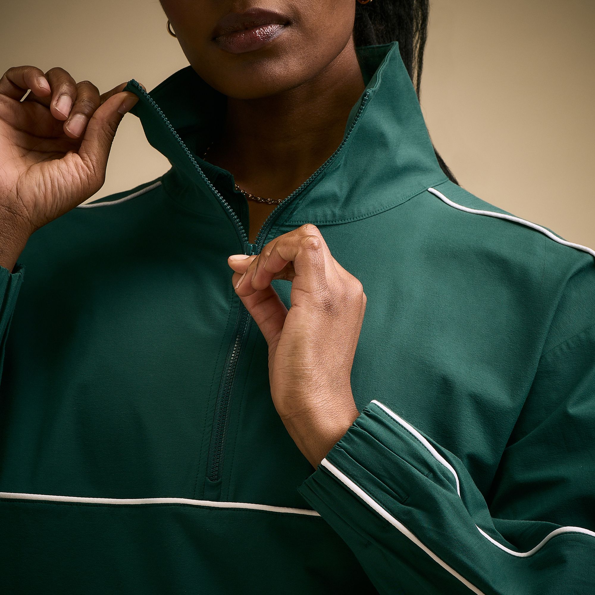 CALIA Women's Golf Woven 1/4 Zip product image